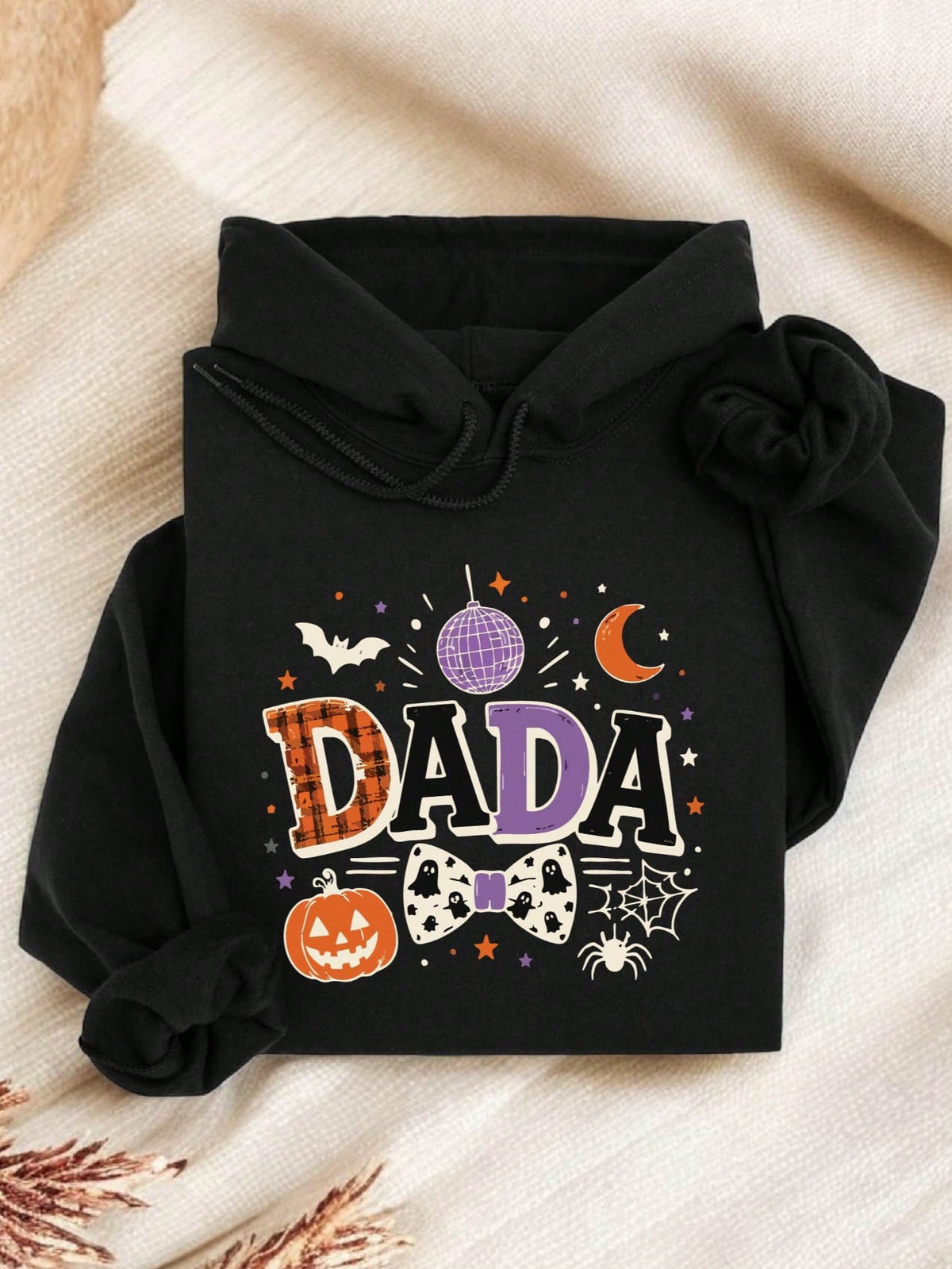 1 PC Mama Dada Halloween Hoodie