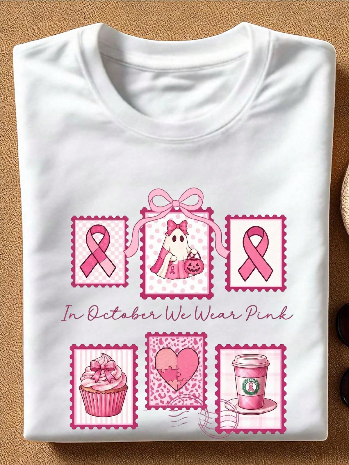 In October We Wear Pink T-Shirt