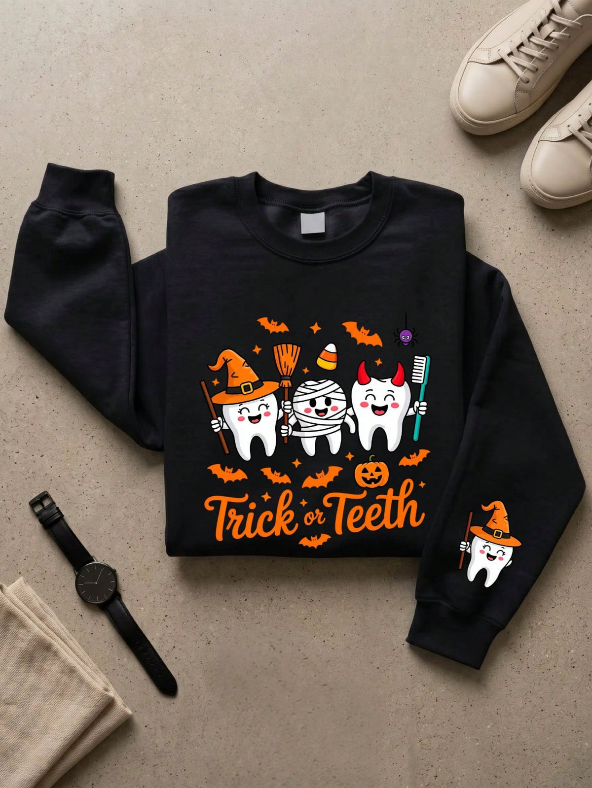 Trick Or Teeth Sweatshirt