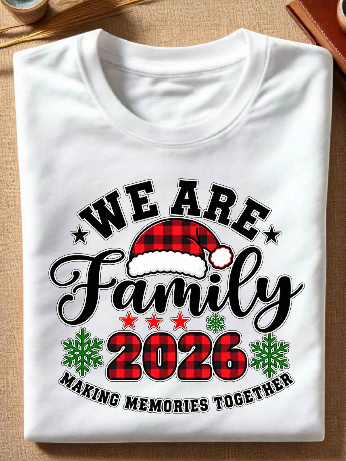 We Are Family Christmas 2026 T-Shirt