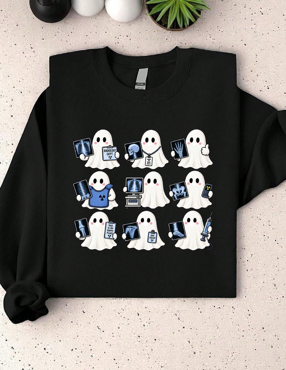 Halloween Radiology Ghost Sweatshirt