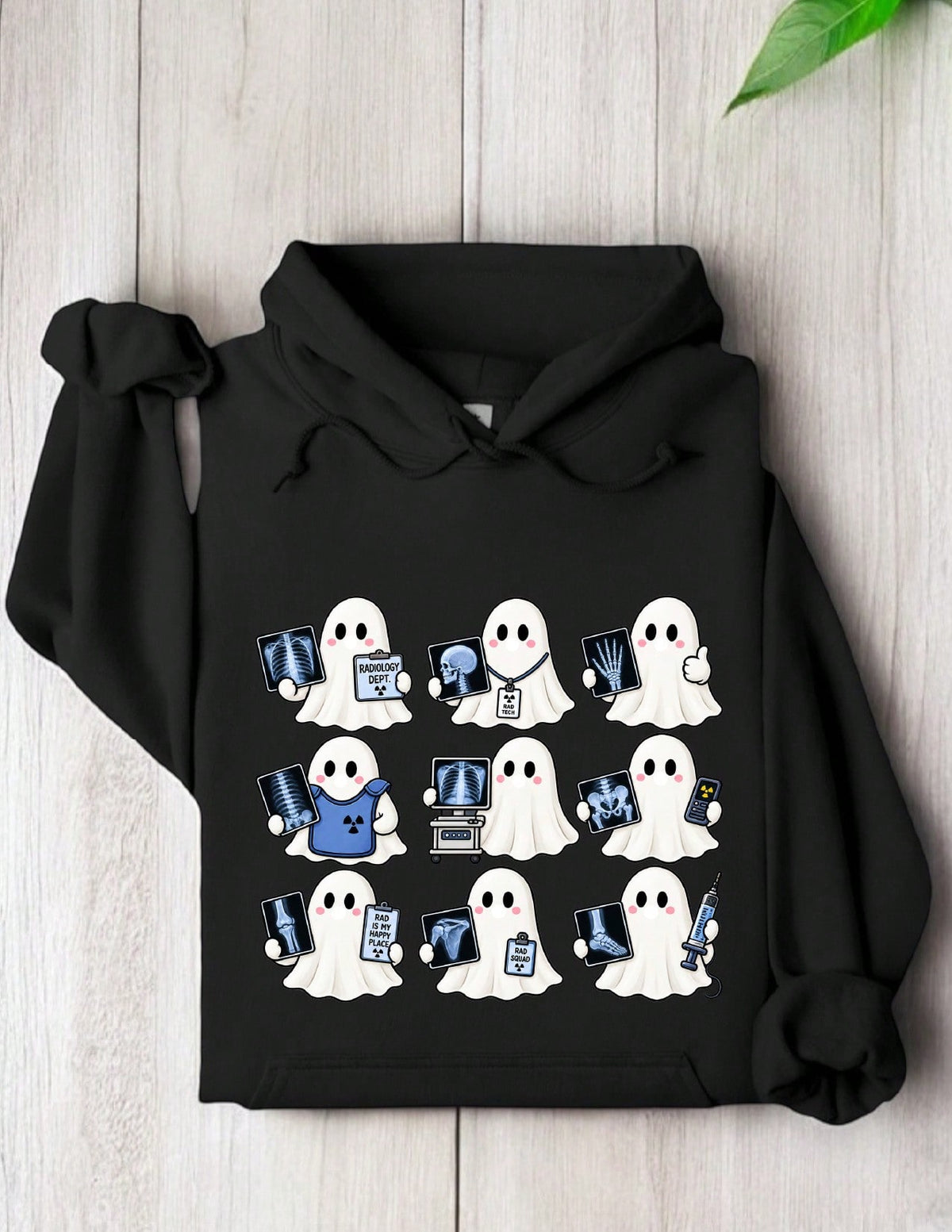 Halloween Radiology Ghost Hoodie