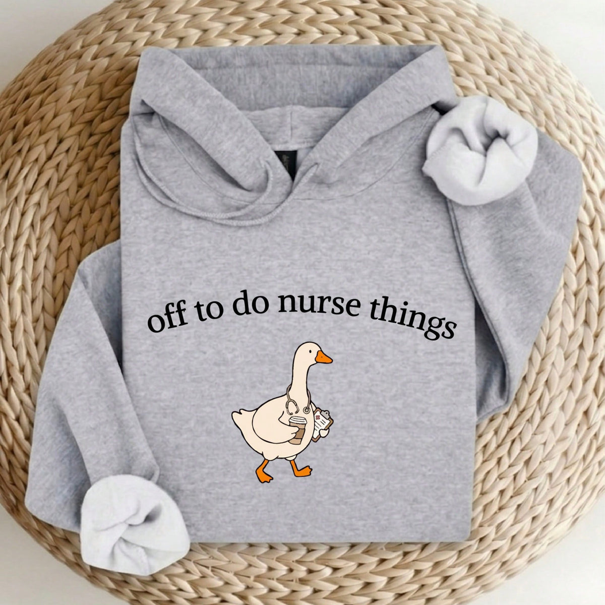 Off To Do Nurse Things Hoodie