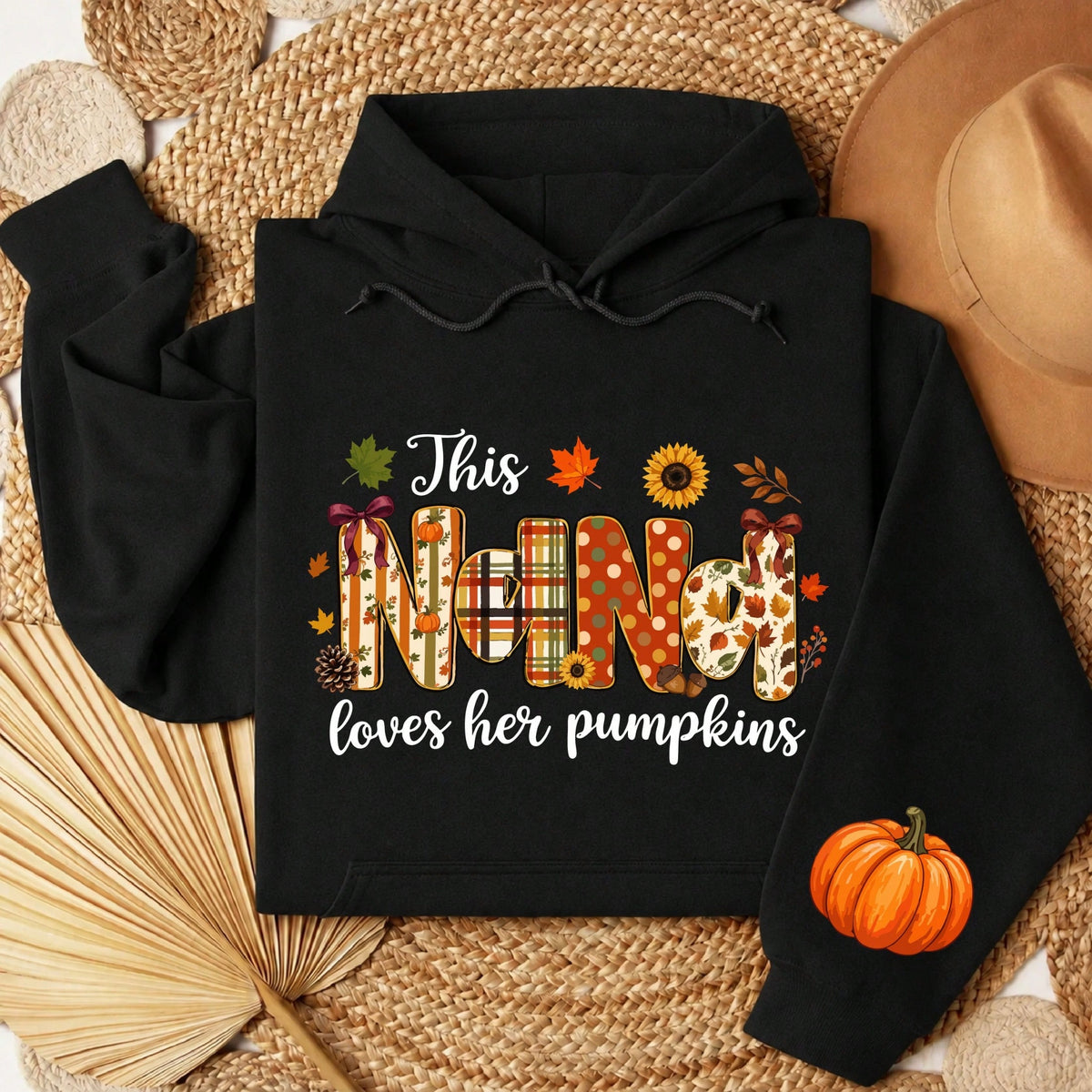 This Nana Loves Her Pumpkins Hoodie