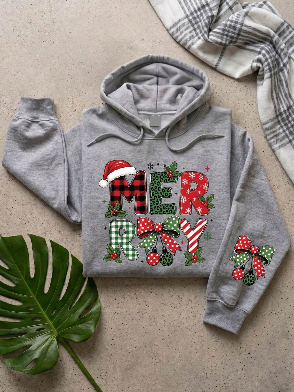 Merry Bow Hoodie