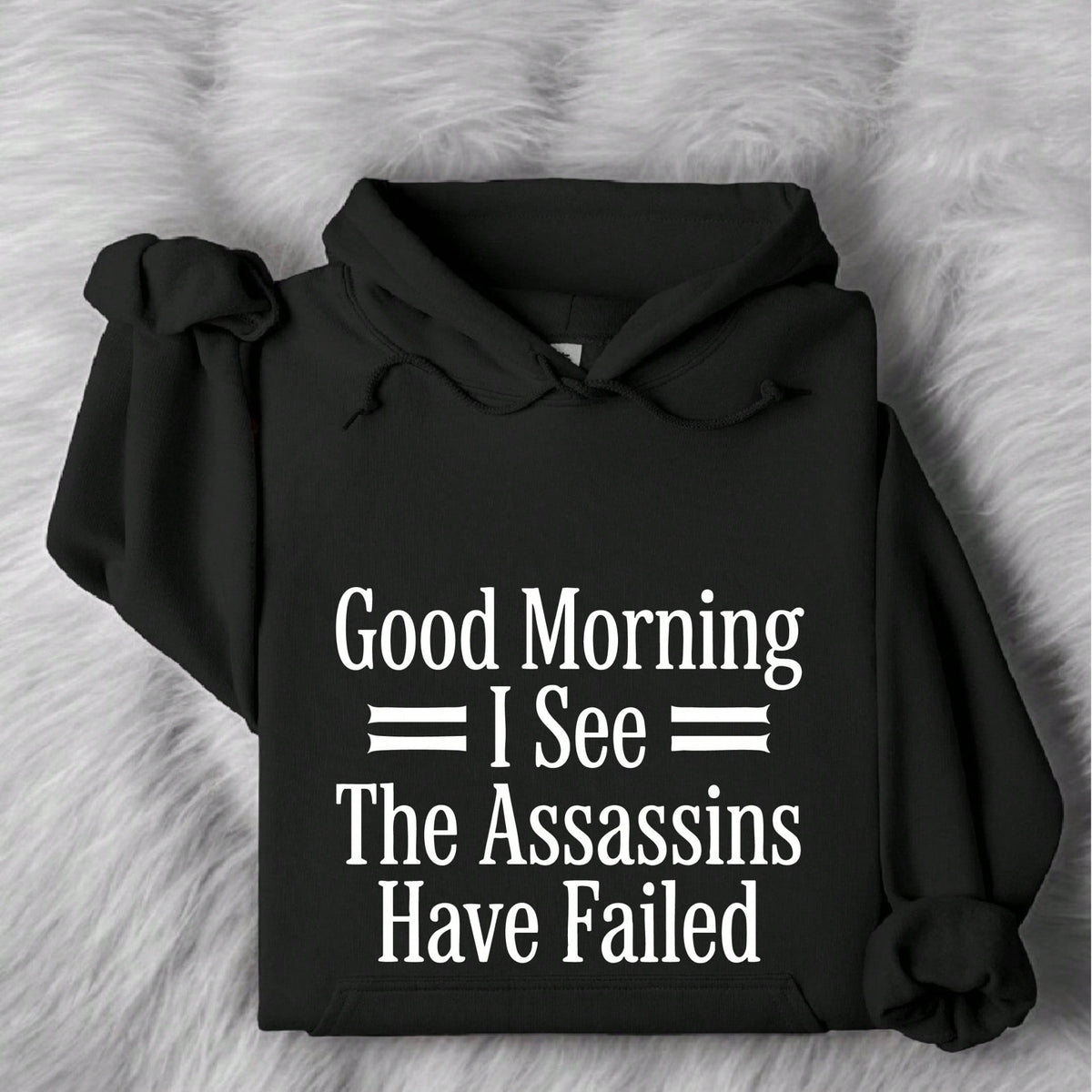 Good Morning I See The Assassins Have Failed Hoodie