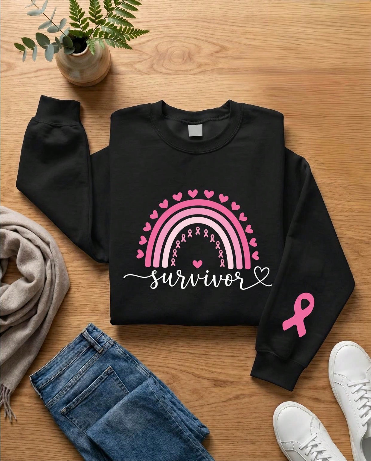 Breast Cancer Survivor Sweatshirt