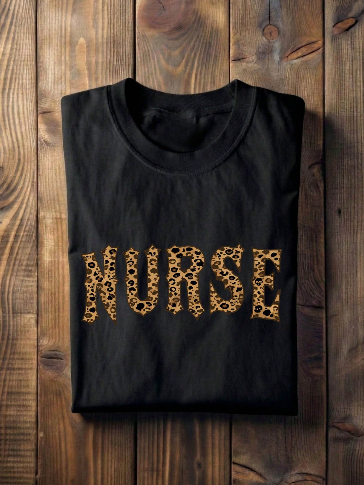 Leopard Nurse T-Shirt