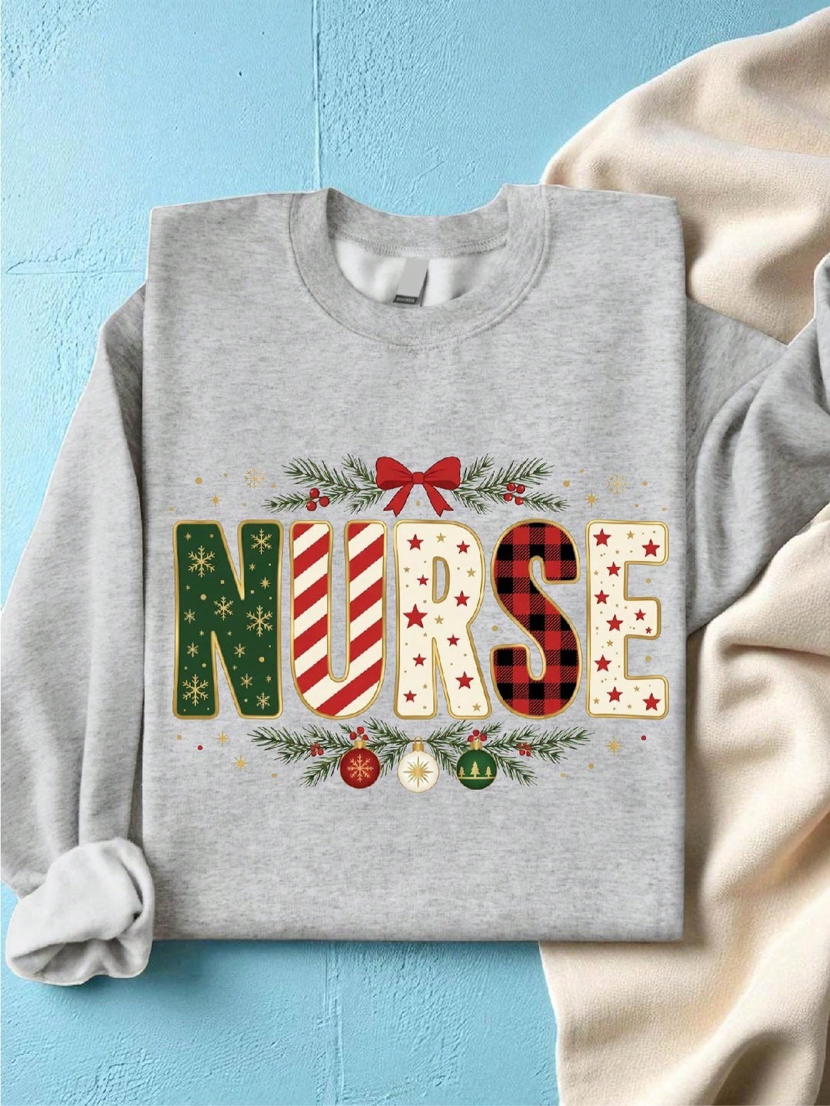 Christmas Nurse Sweatshirt