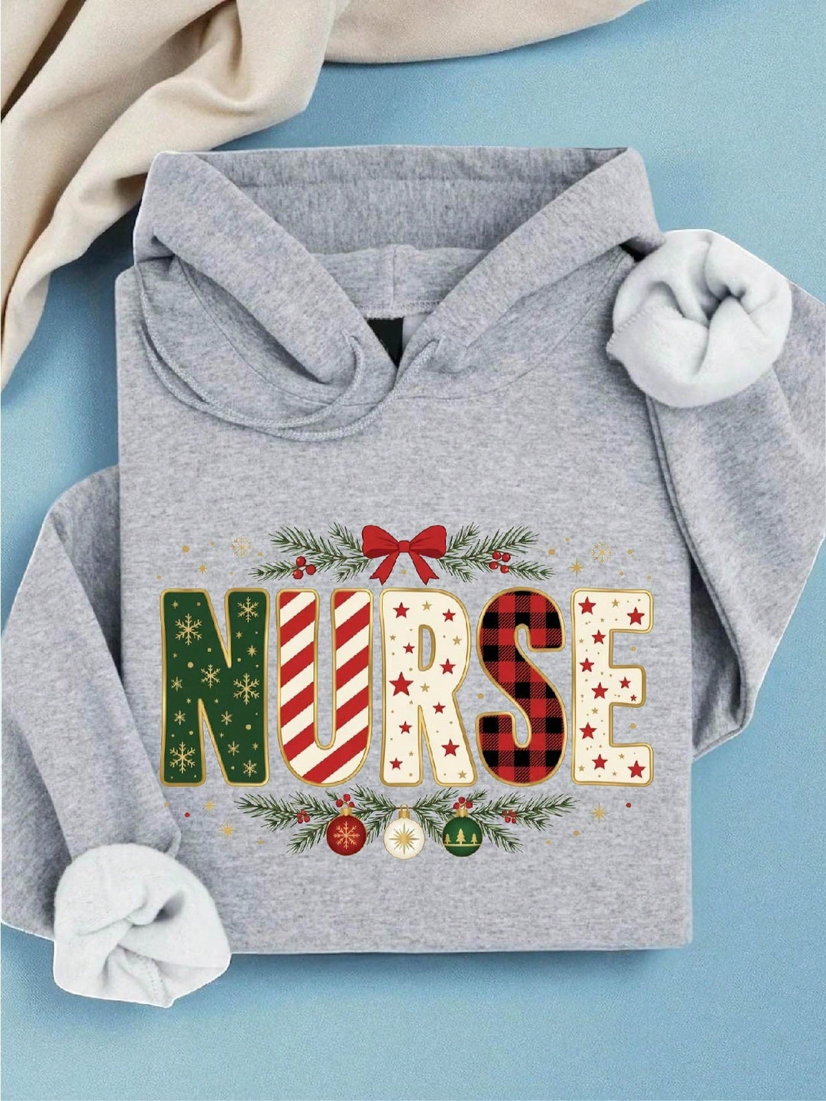 Christmas Nurse Hoodie