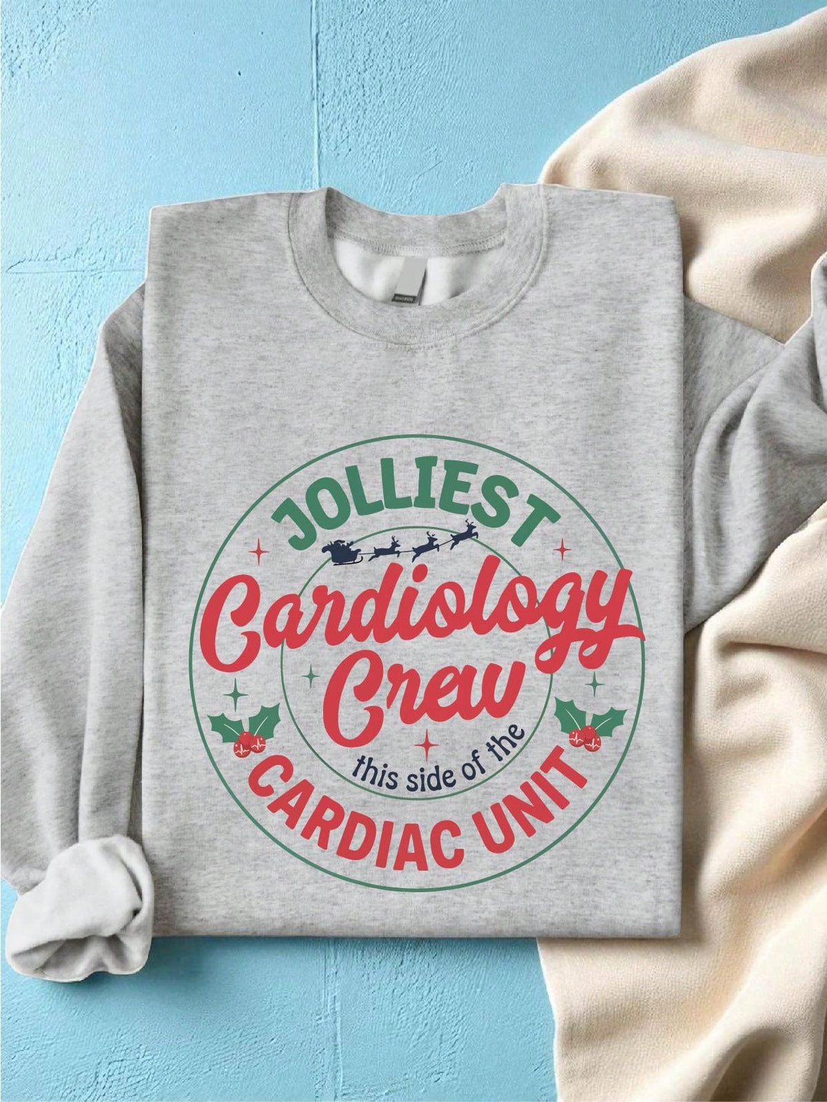 Christmas Cardiology Sweatshirt