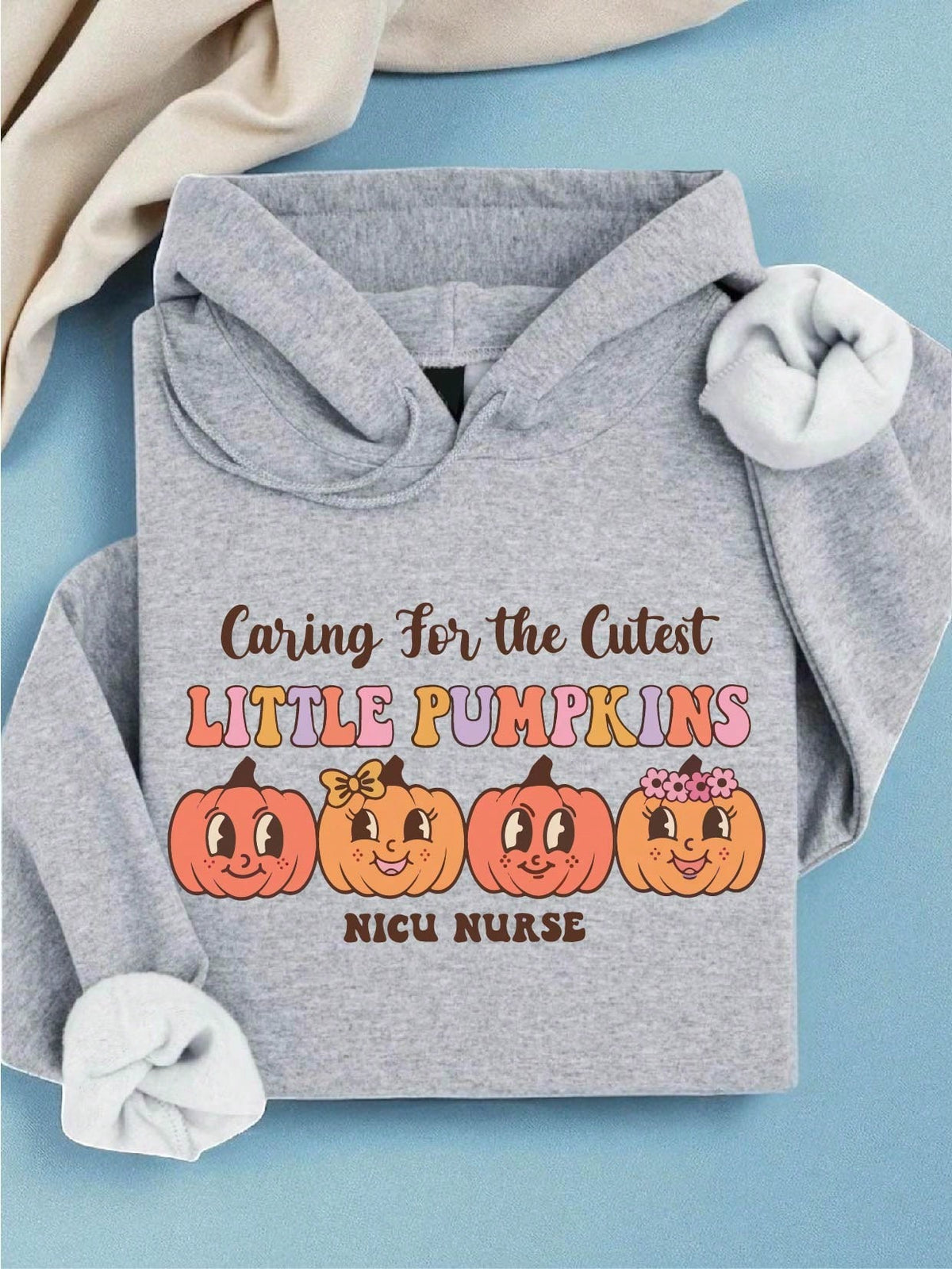 Halloween NICU Nurse Hoodie