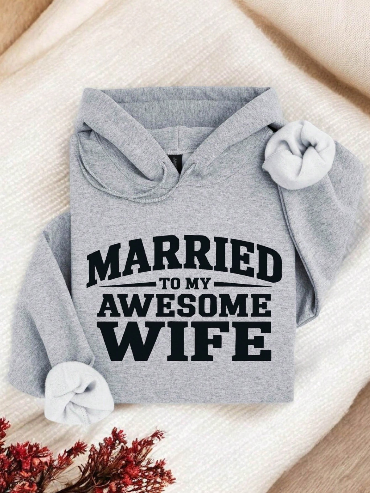Married To My Awesome Wife Hoodie