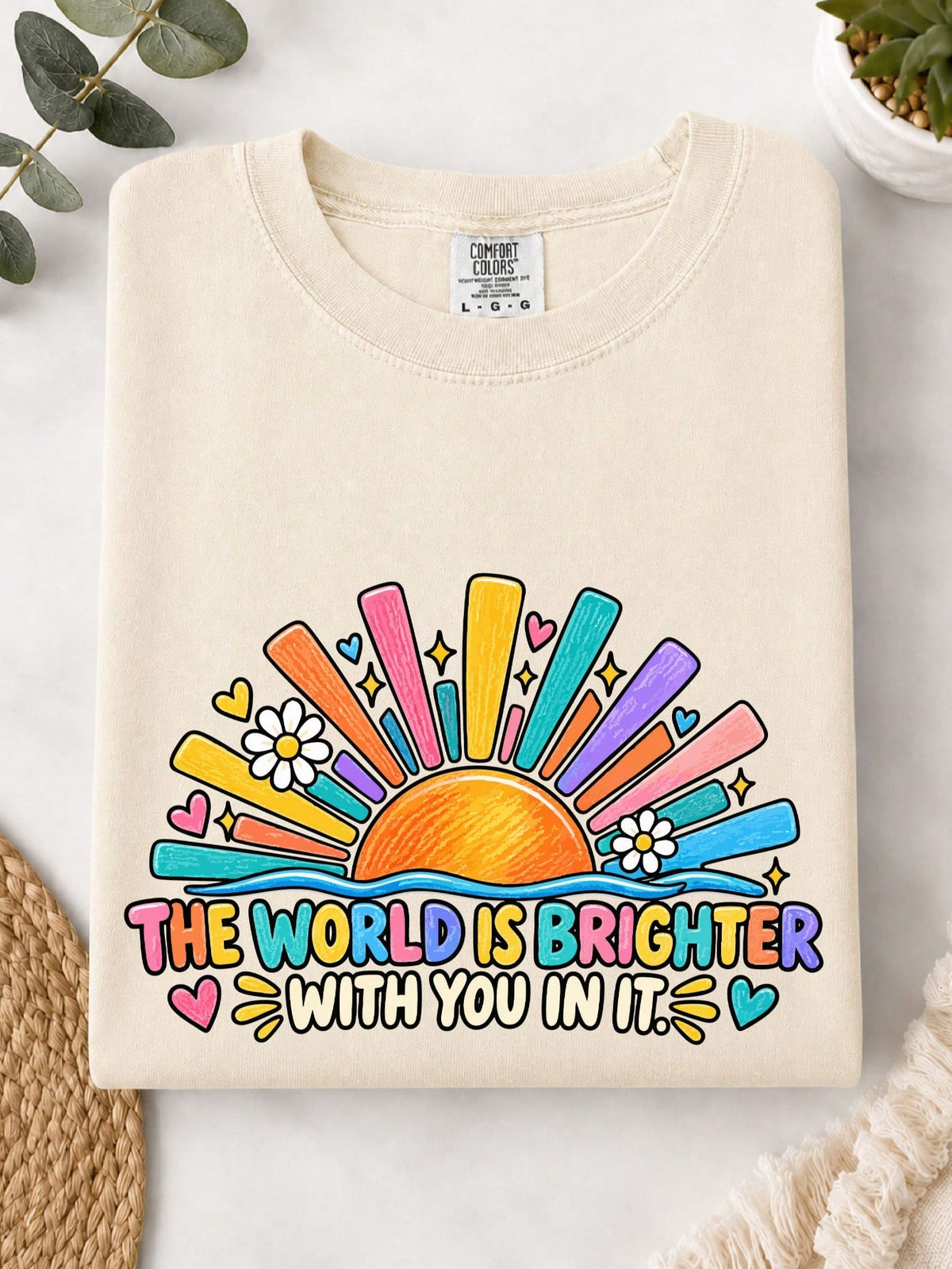 The World Is Brighter With You In It T-Shirt