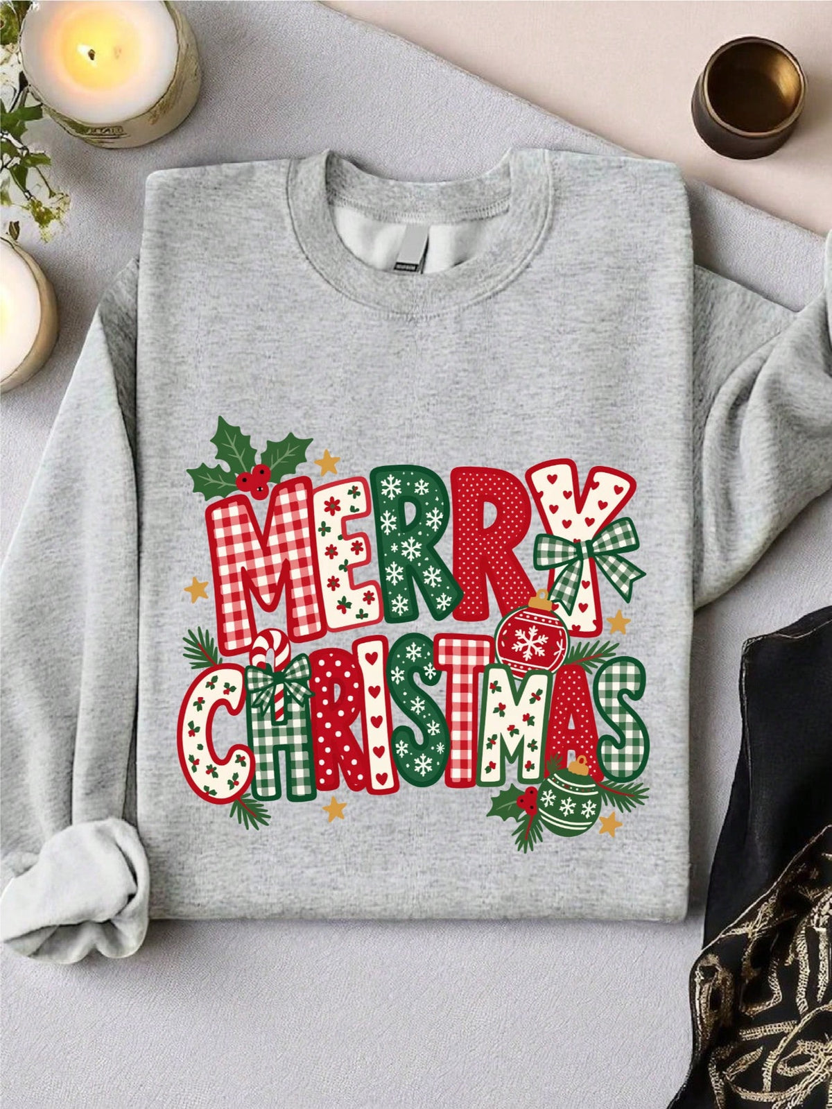 Retro Merry Christmas Sweatshirt
