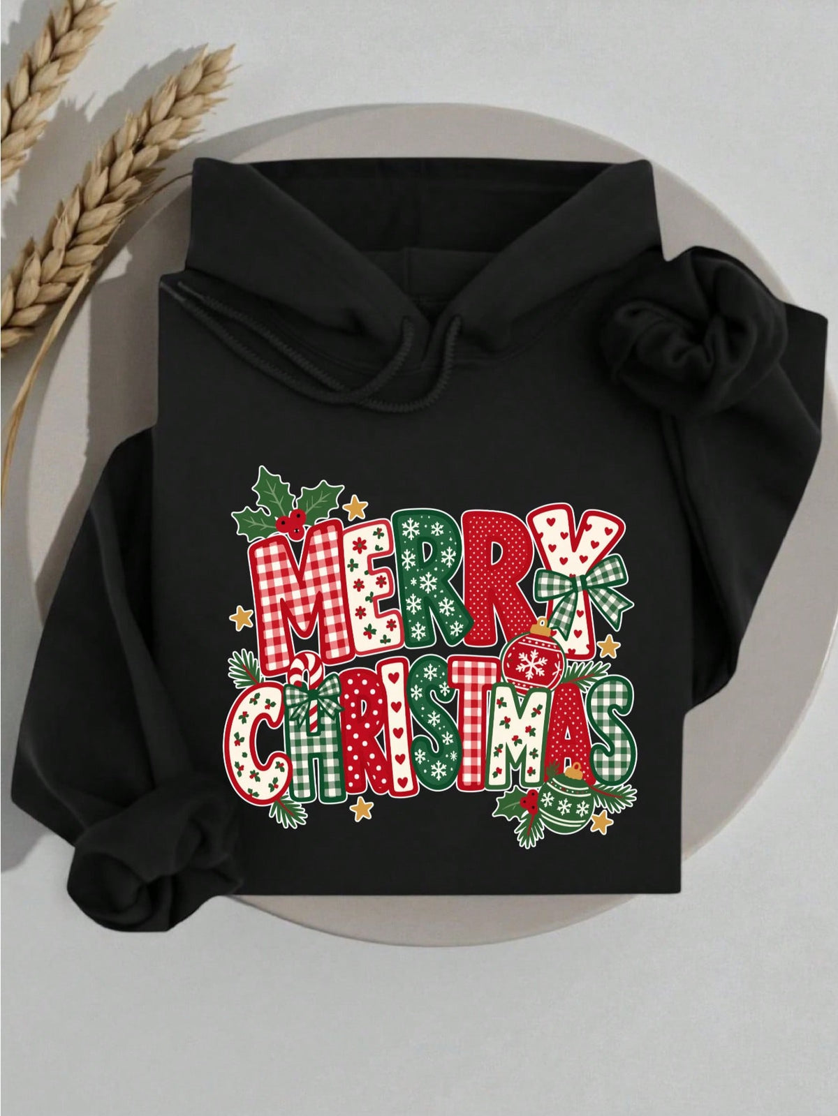 Retro Merry Christmas Hoodie