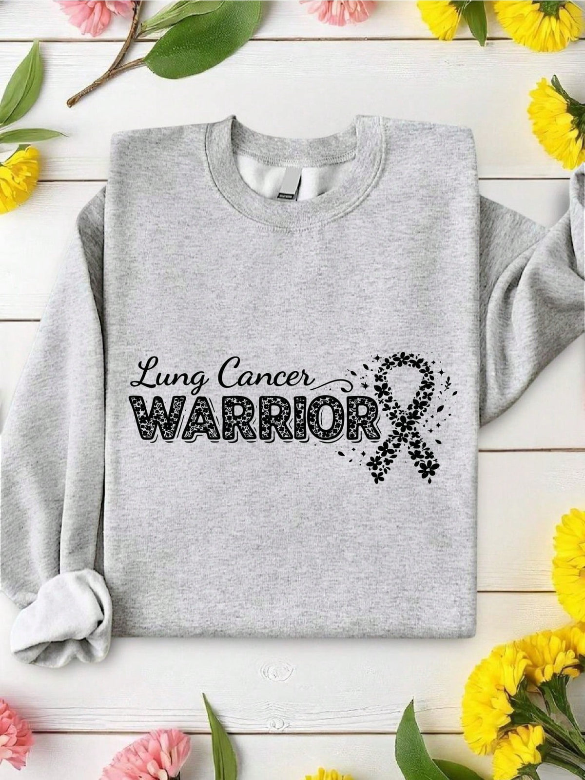 Lung Cancer Warrior Sweatshirt