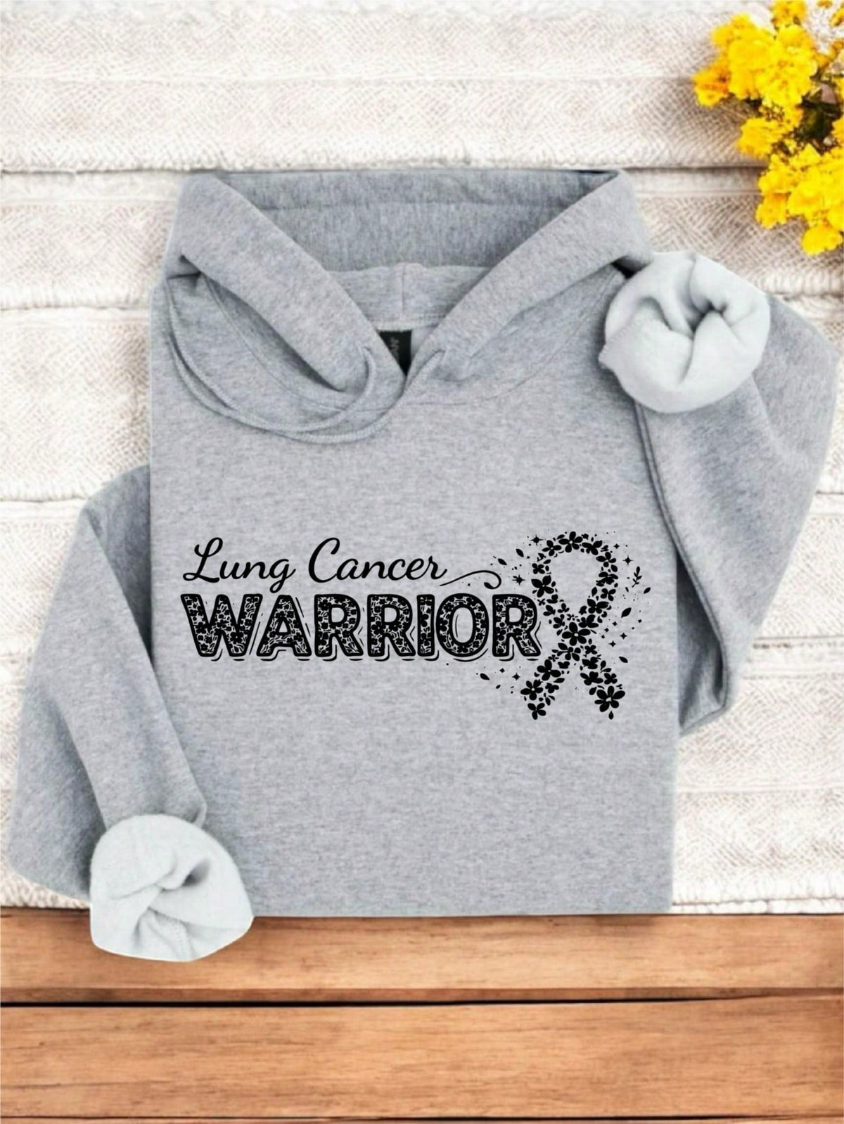 Lung Cancer Warrior Hoodie