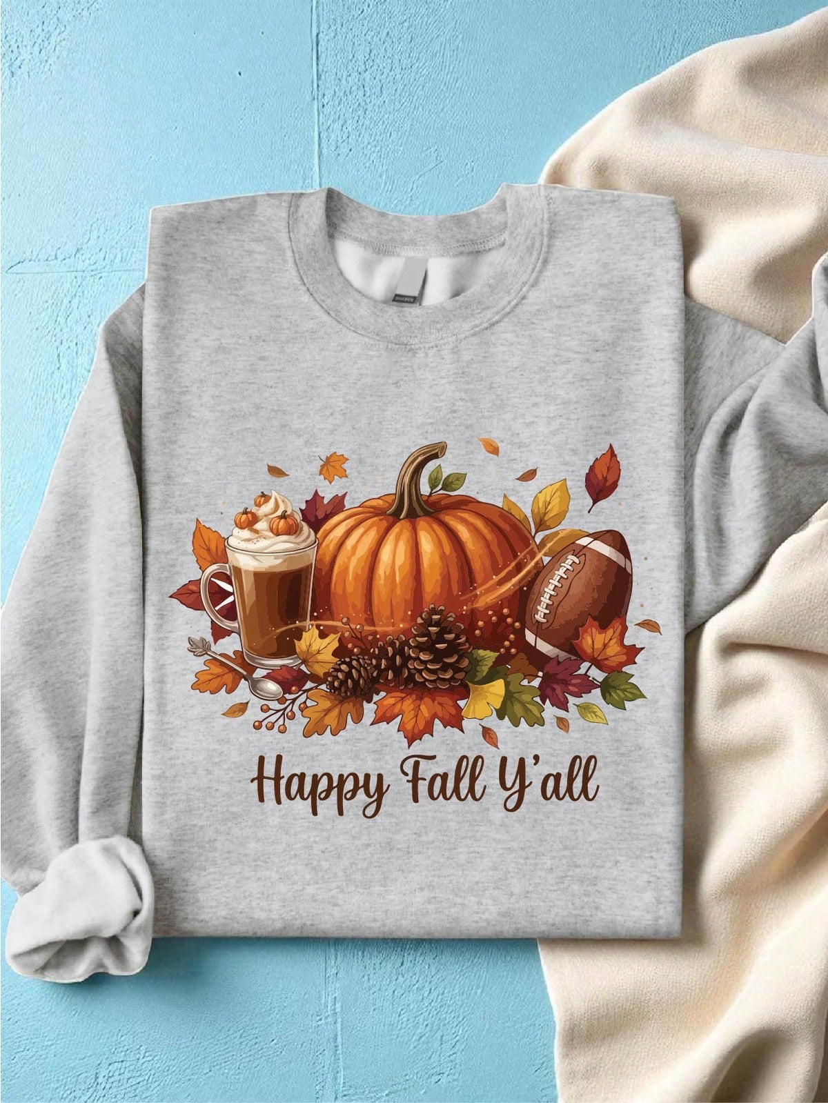 Happy Fall Y'all Sweatshirt