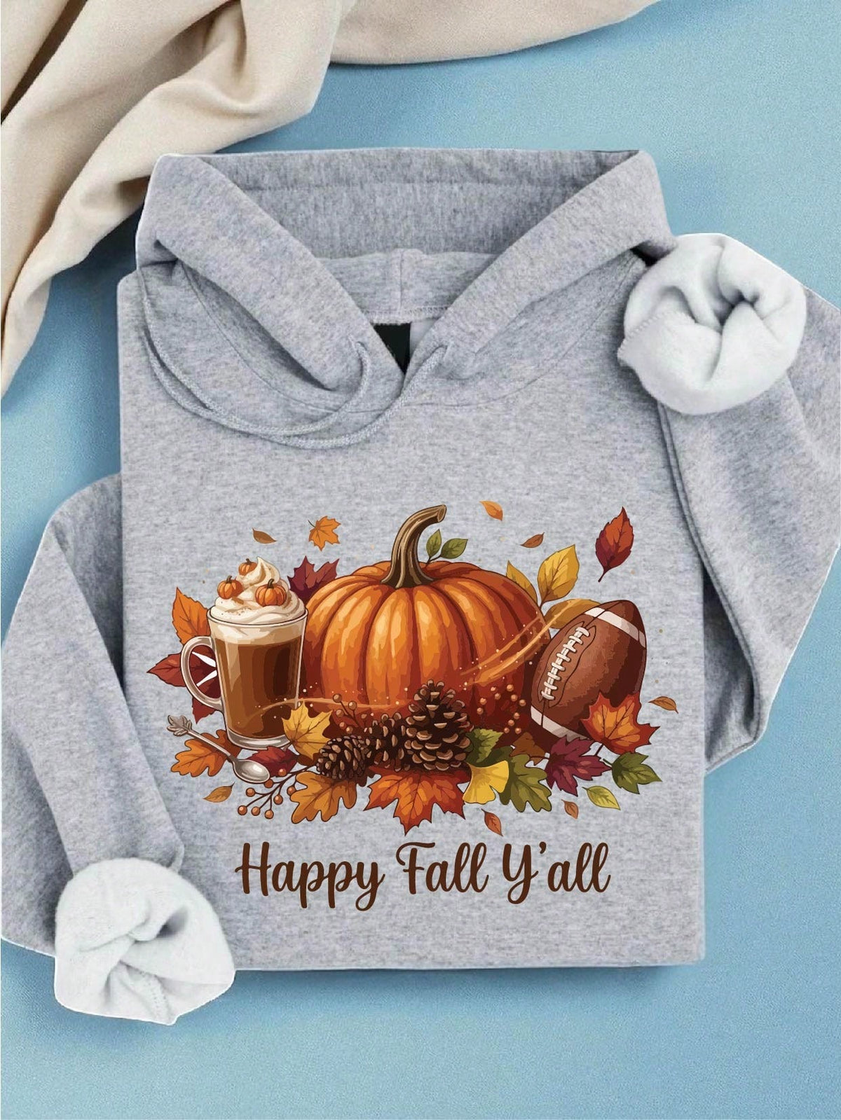 Happy Fall Y'all Hoodie