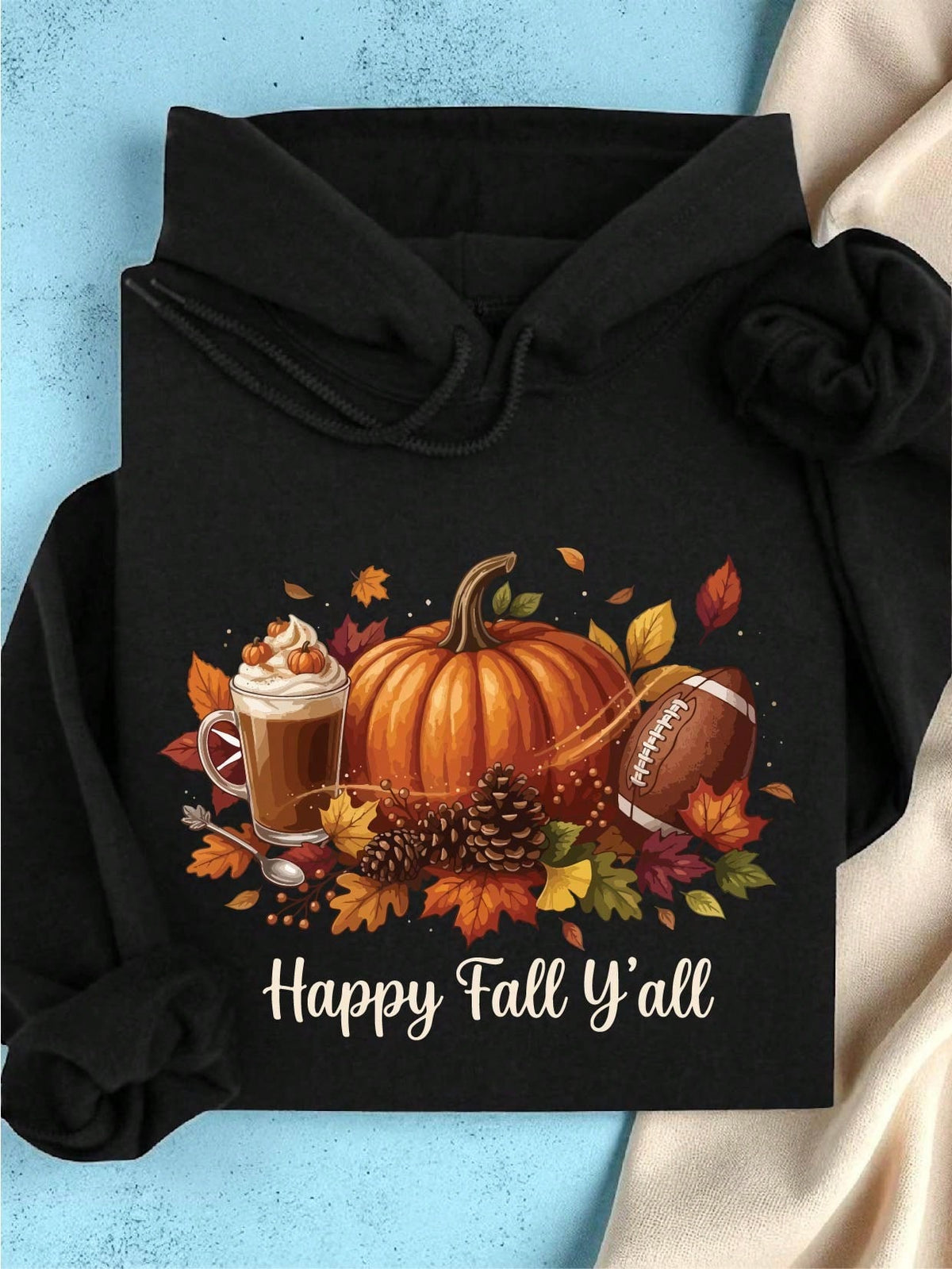 Happy Fall Y'all Hoodie