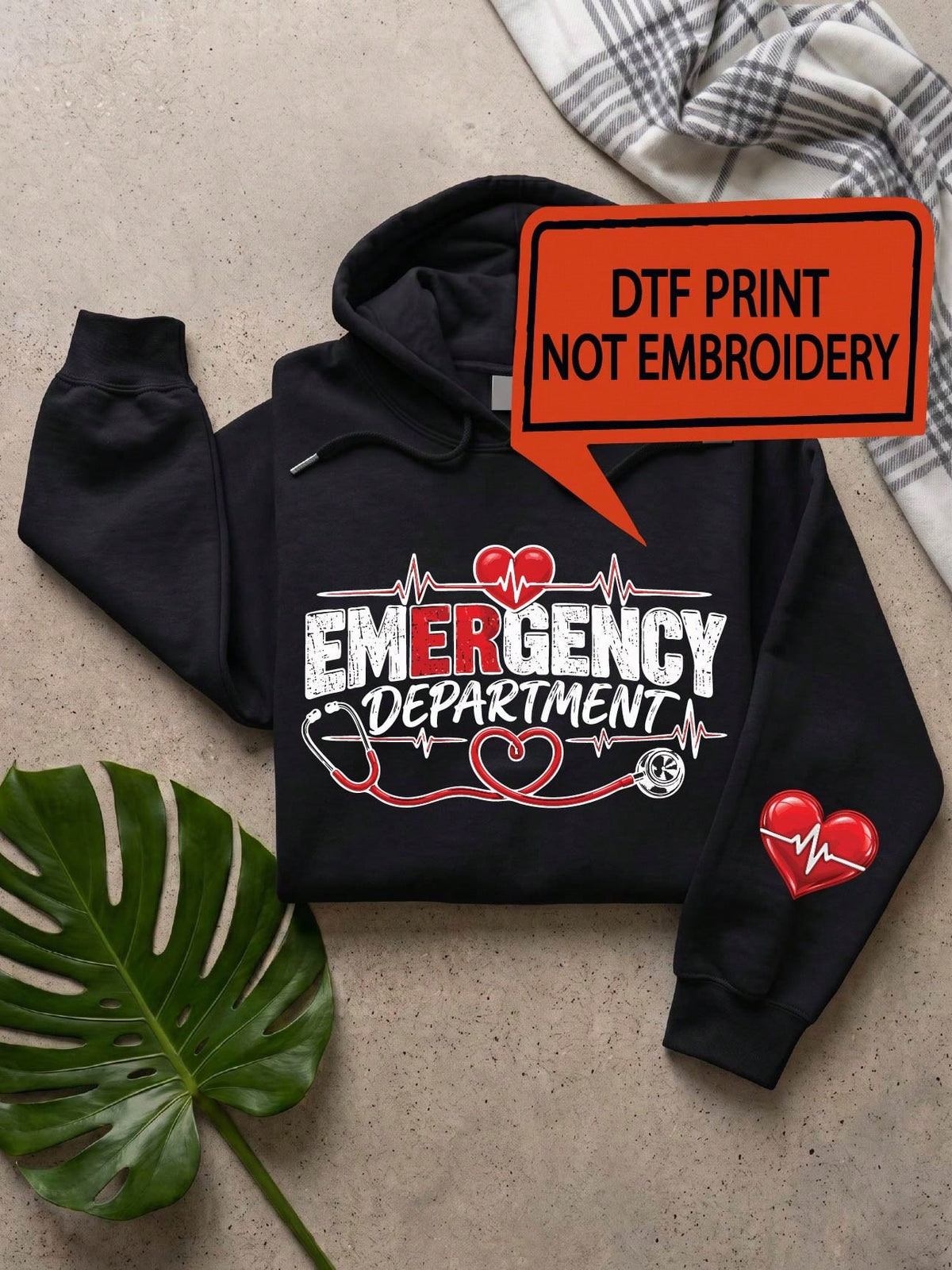 Emergency Department Nurse Hoodie