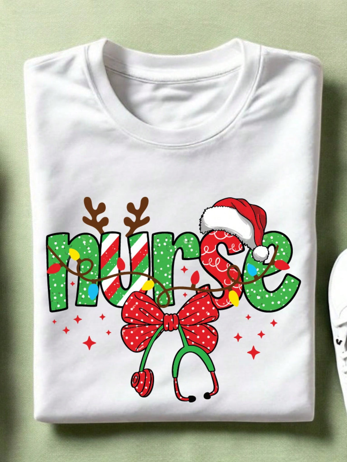 Christmas Nurse Unisex T-Shirt
