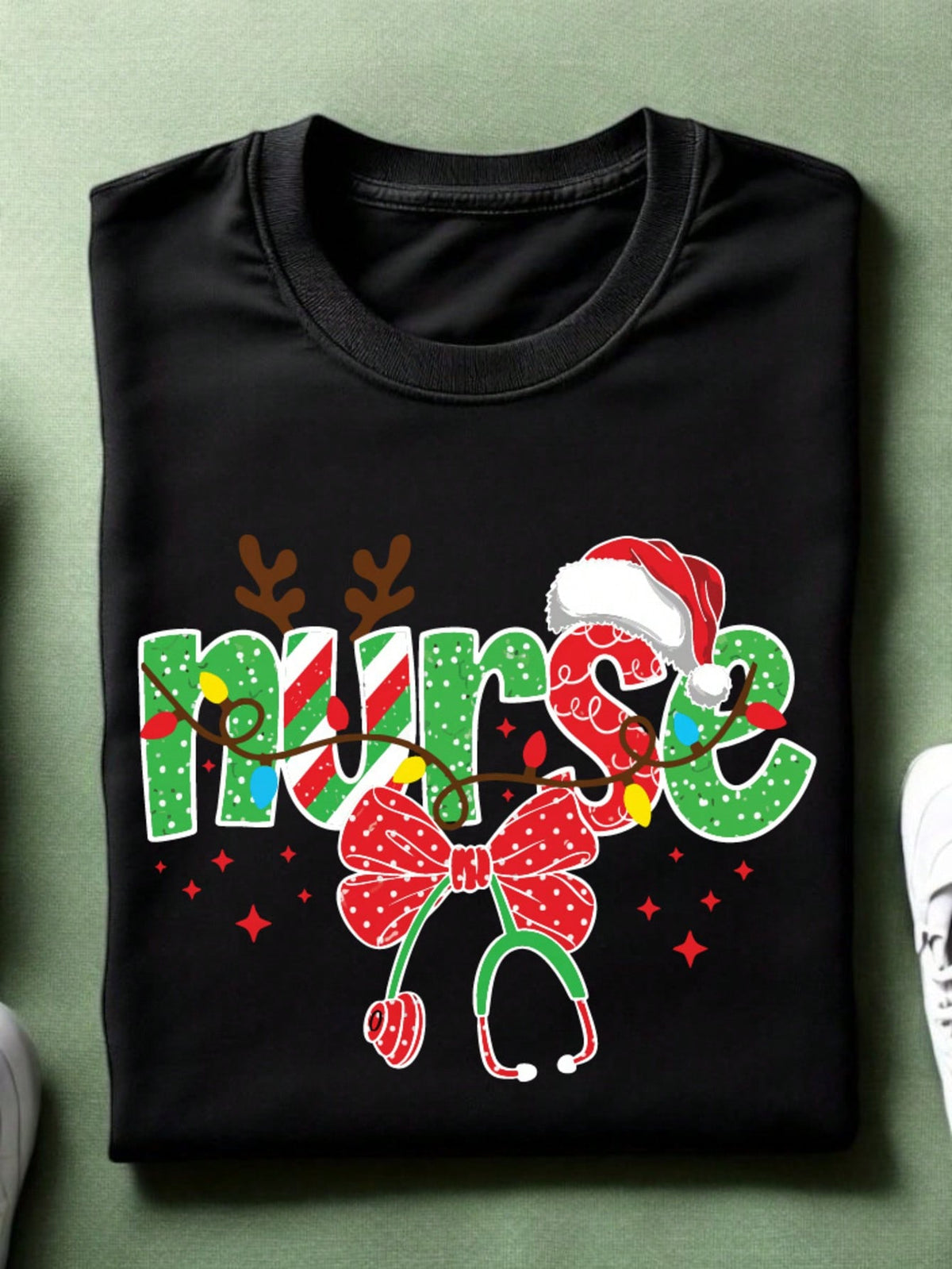 Christmas Nurse Unisex T-Shirt