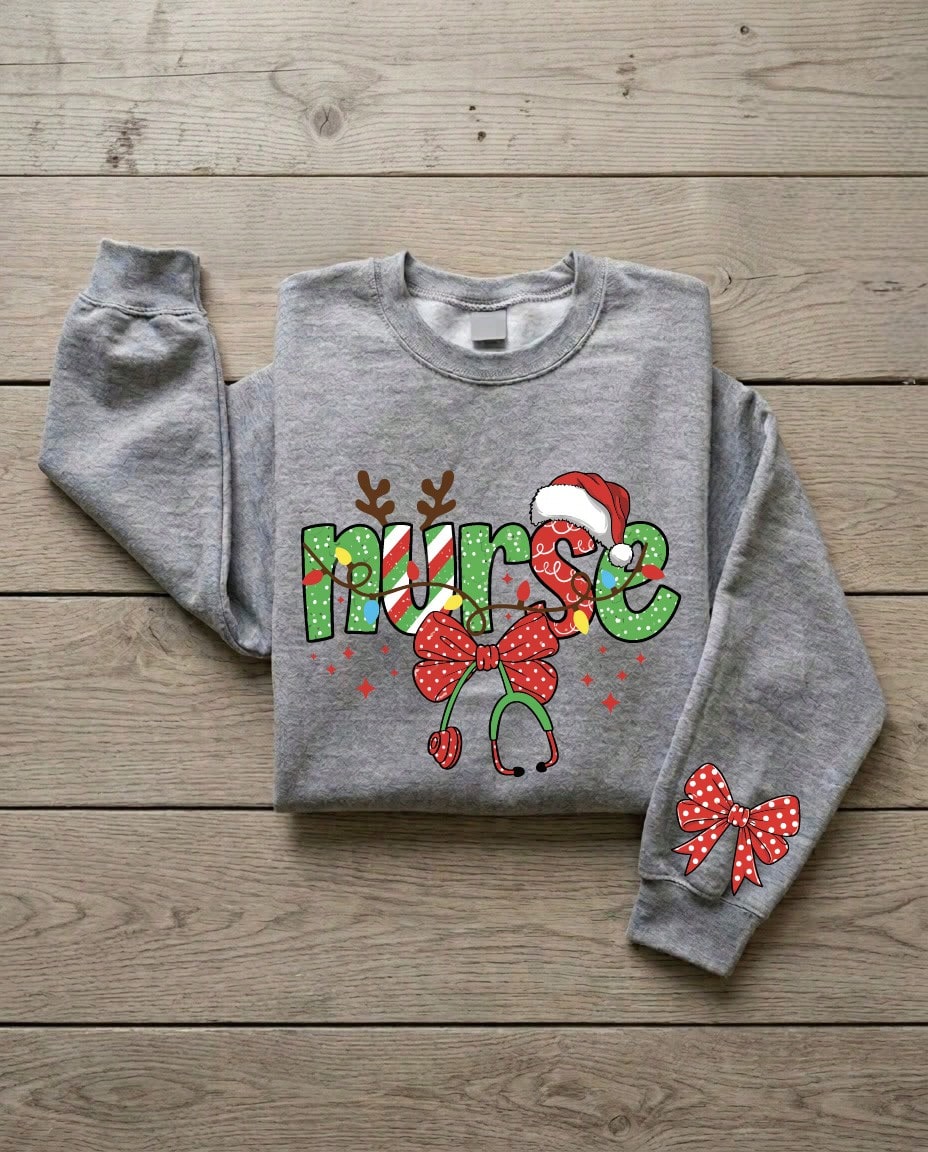 Merry Christmas Nurse Unisex Sweatshirt