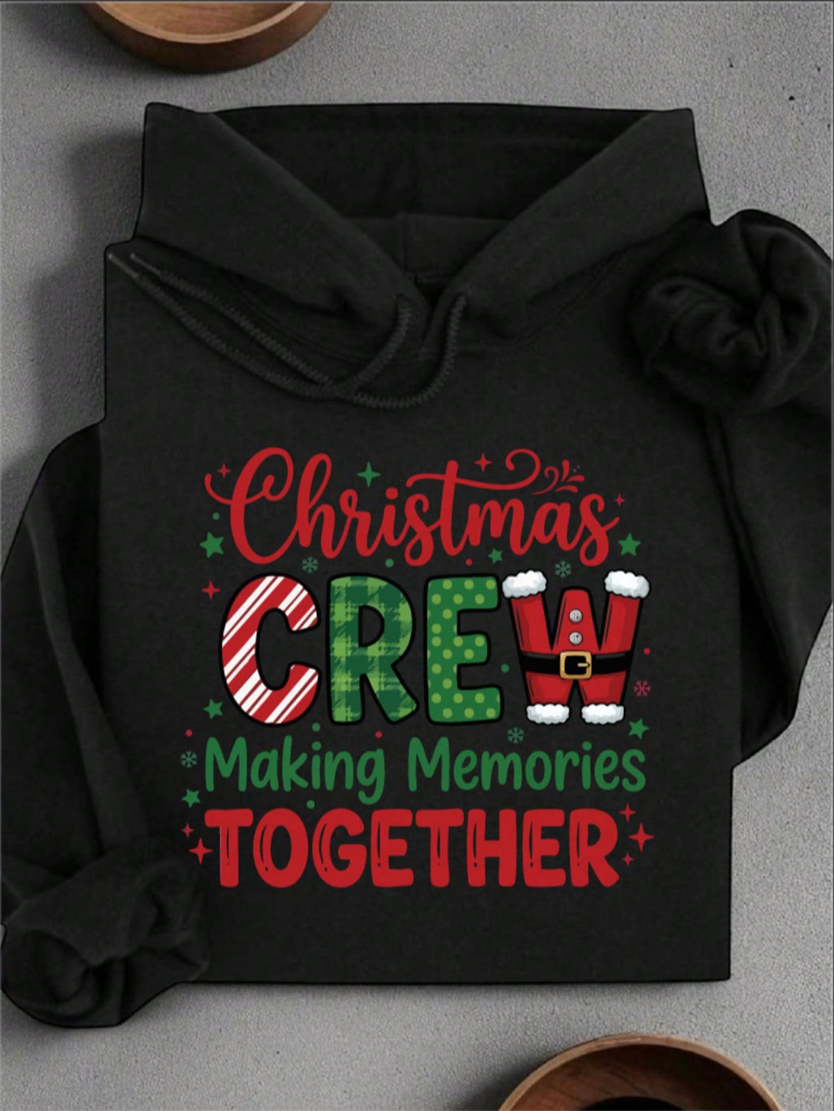 Matching Christmas Crew Making Memories Together Hoodie