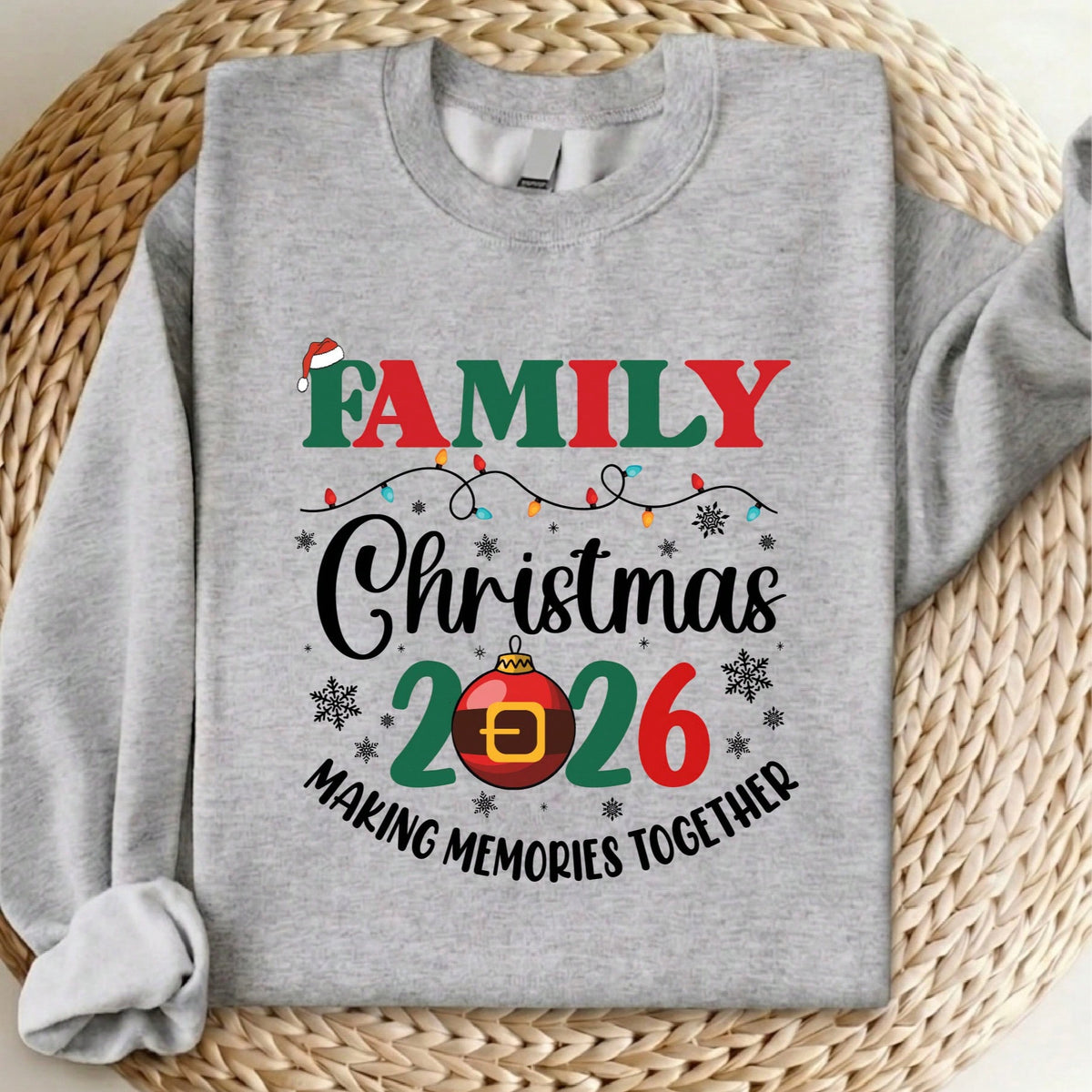 Family Christmas 2026 Sweatshirt