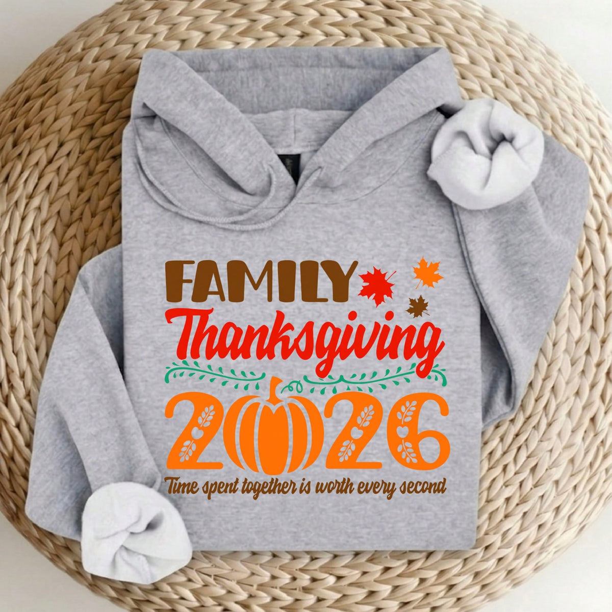 Family Thanksgiving 2026 Hoodie