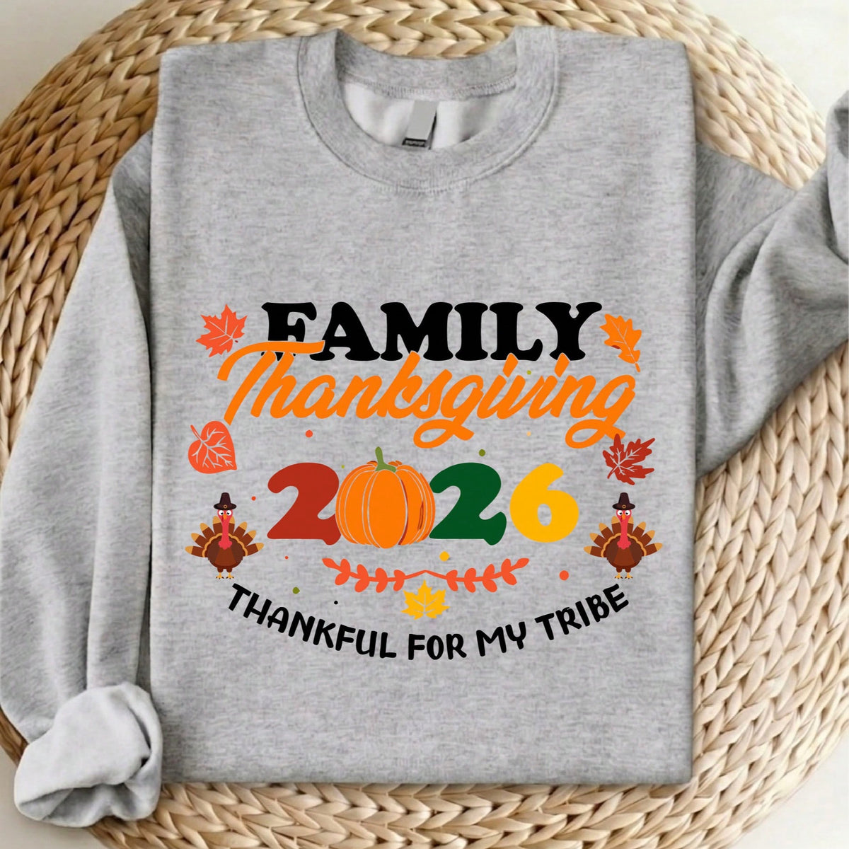 Family Thanksgiving 2026 Sweatshirt