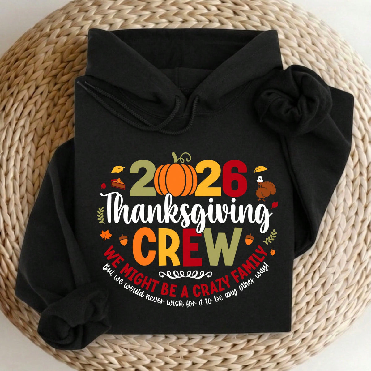 Thanksgiving Crew 2026 Hoodie