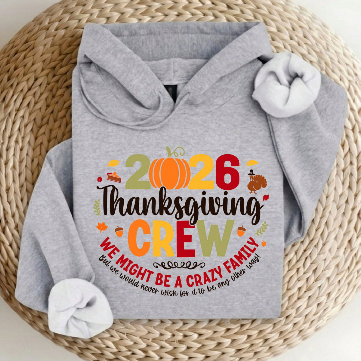 Thanksgiving Crew 2026 Hoodie
