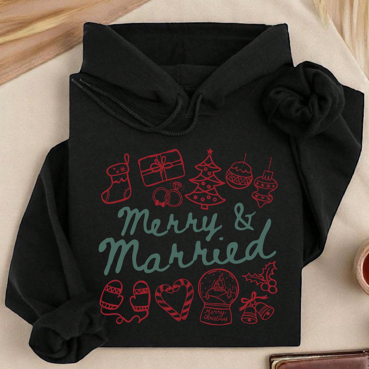 Merry And Married Hoodie