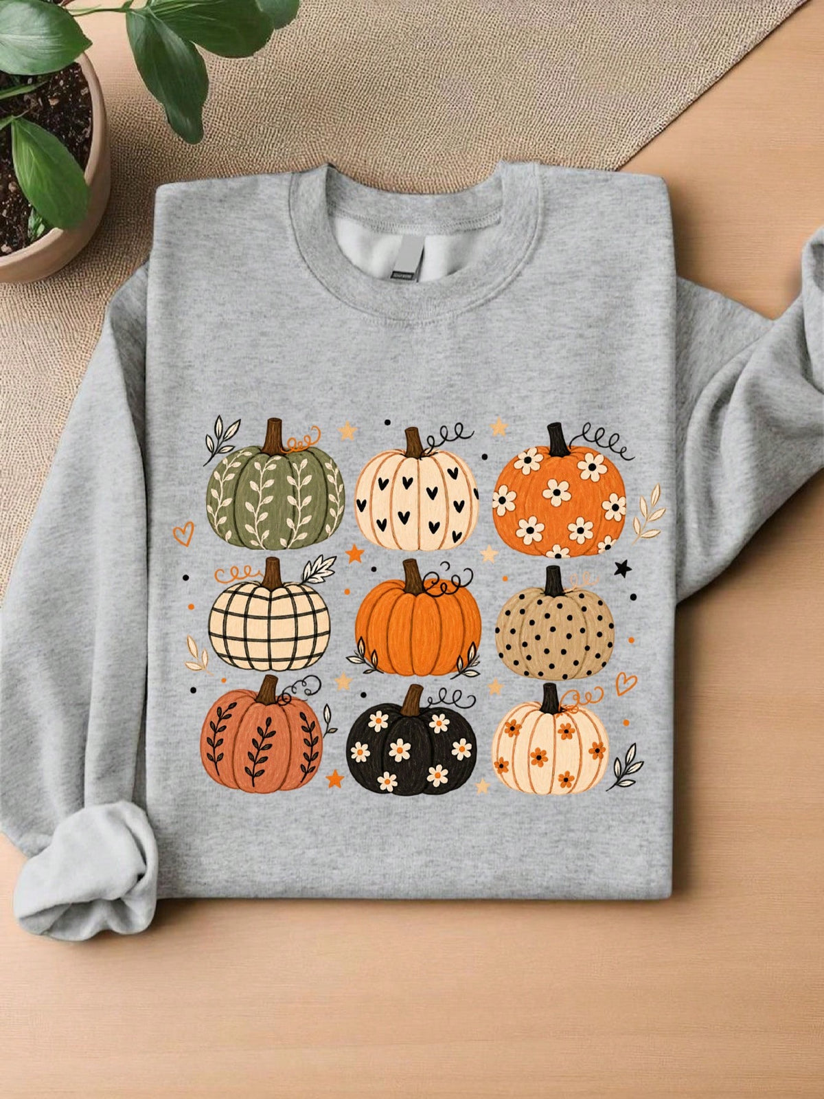 Boho Pumpkin Sweatshirt