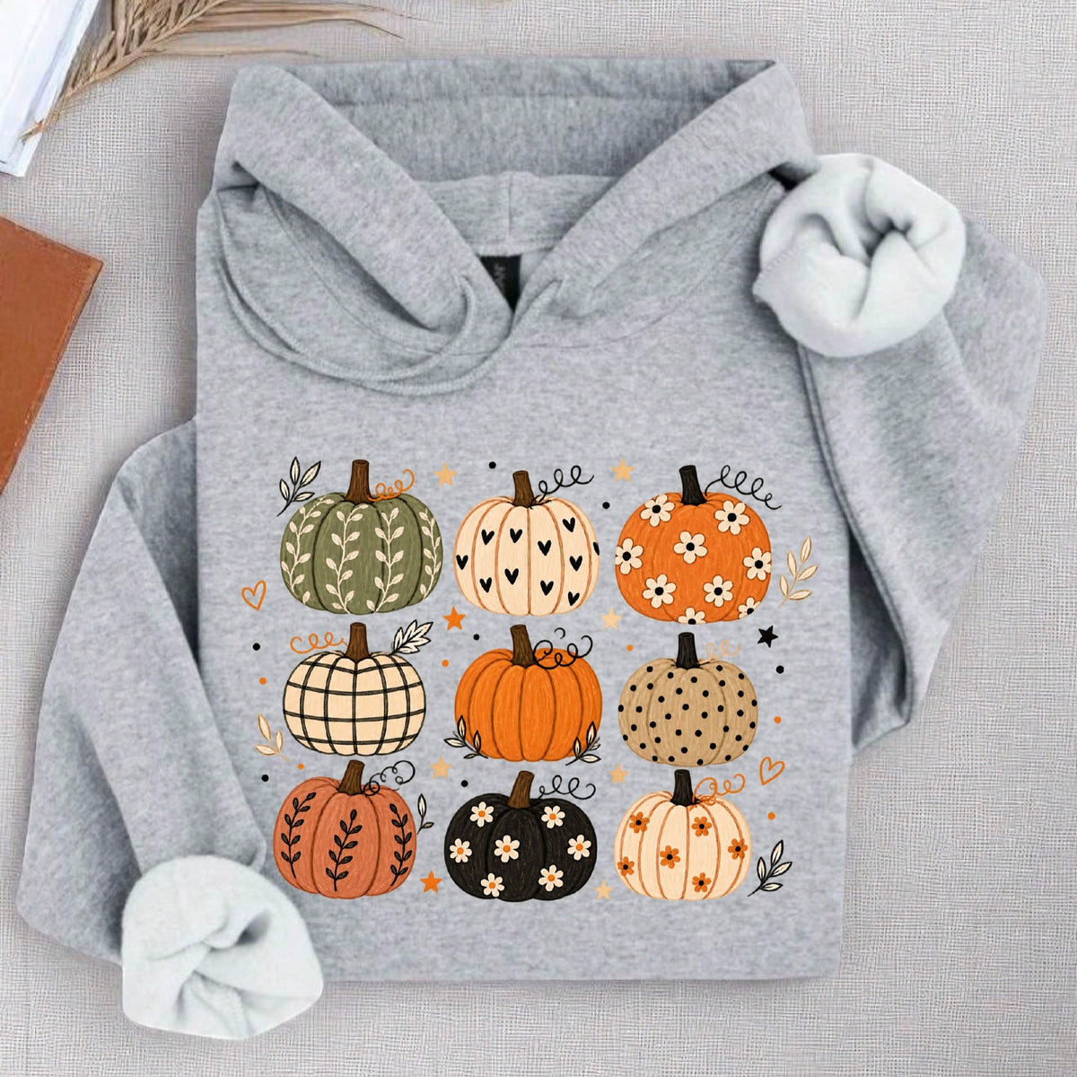 Boho Pumpkin Hoodie