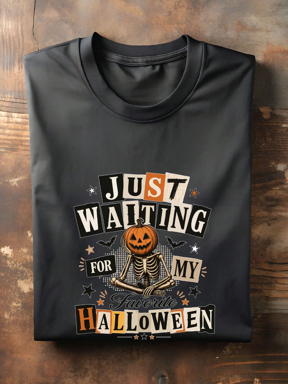Just Waiting For Halloween T-Shirt
