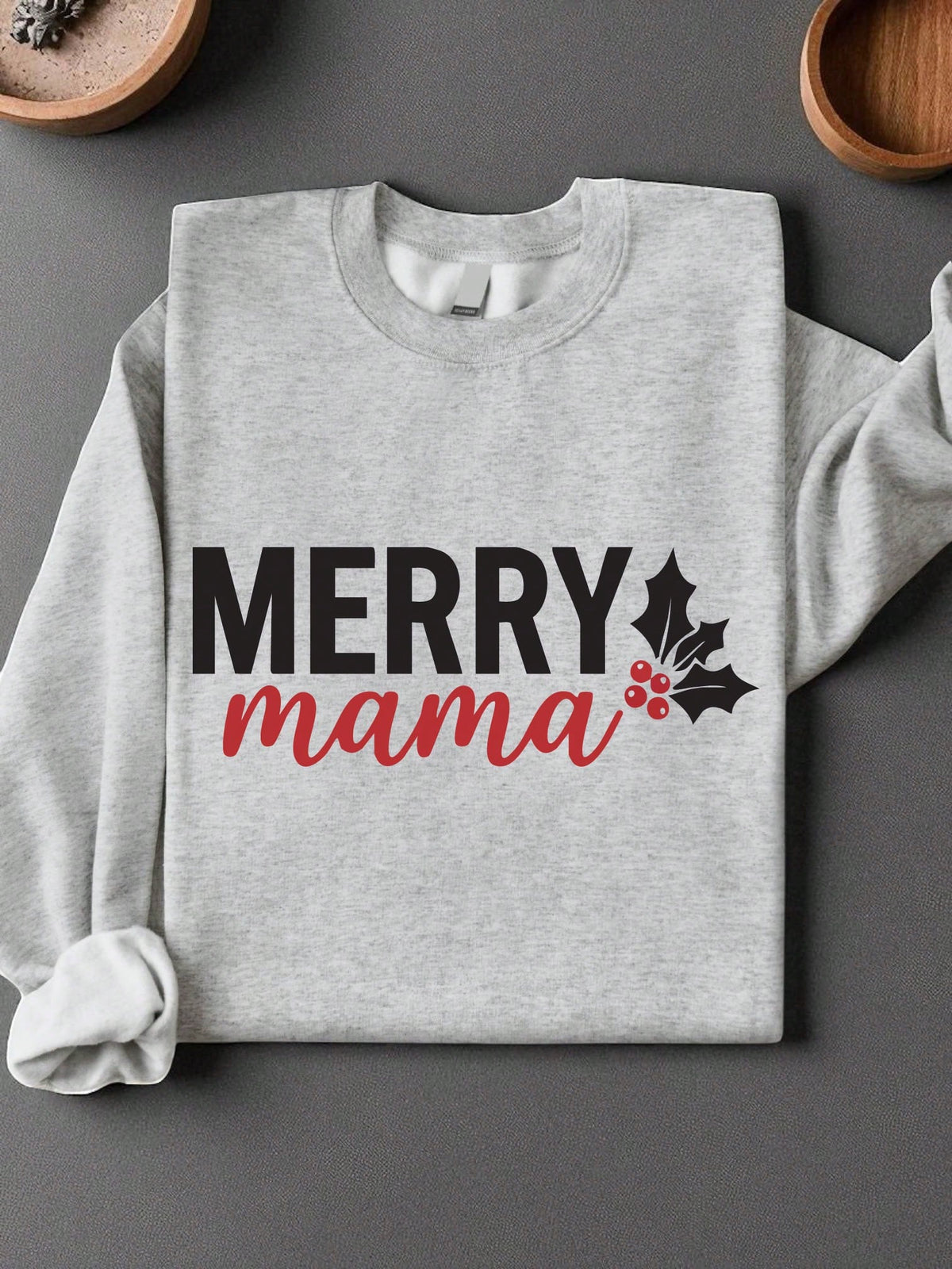 1PC Merry Christmas Daddy And Mama Unisex Sweatshirt