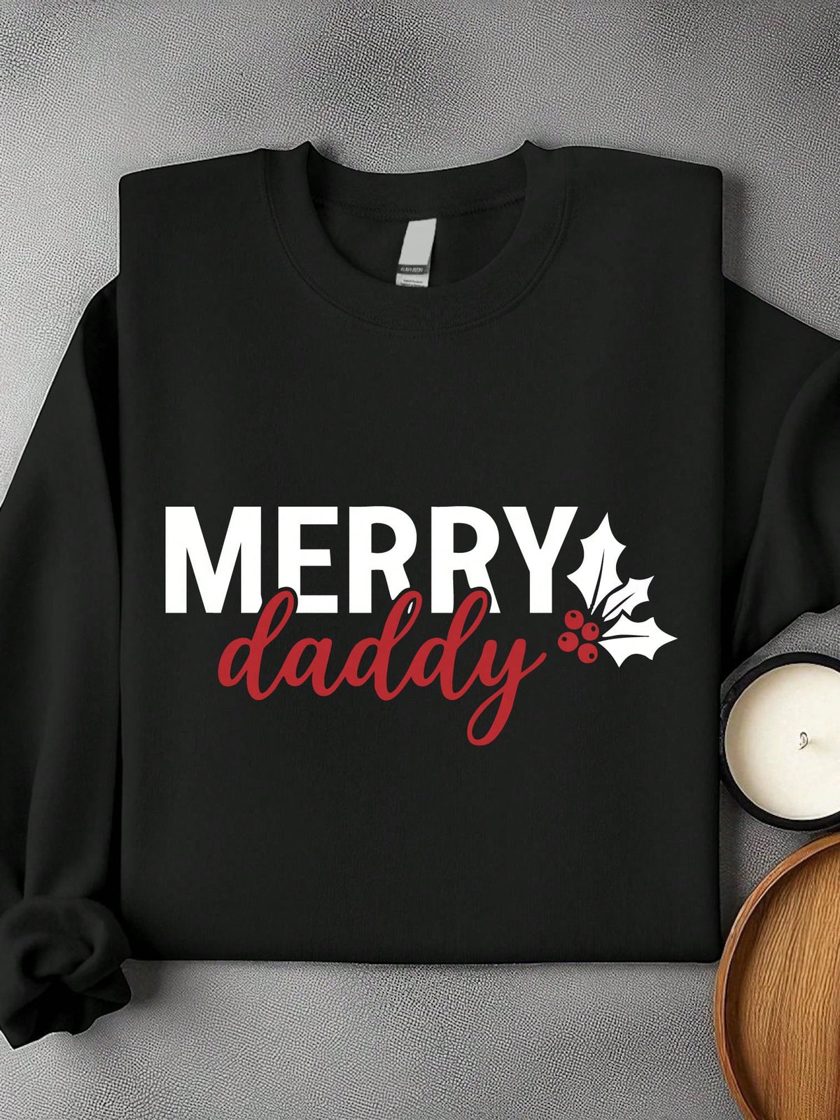 1PC Merry Christmas Daddy And Mama Unisex Sweatshirt