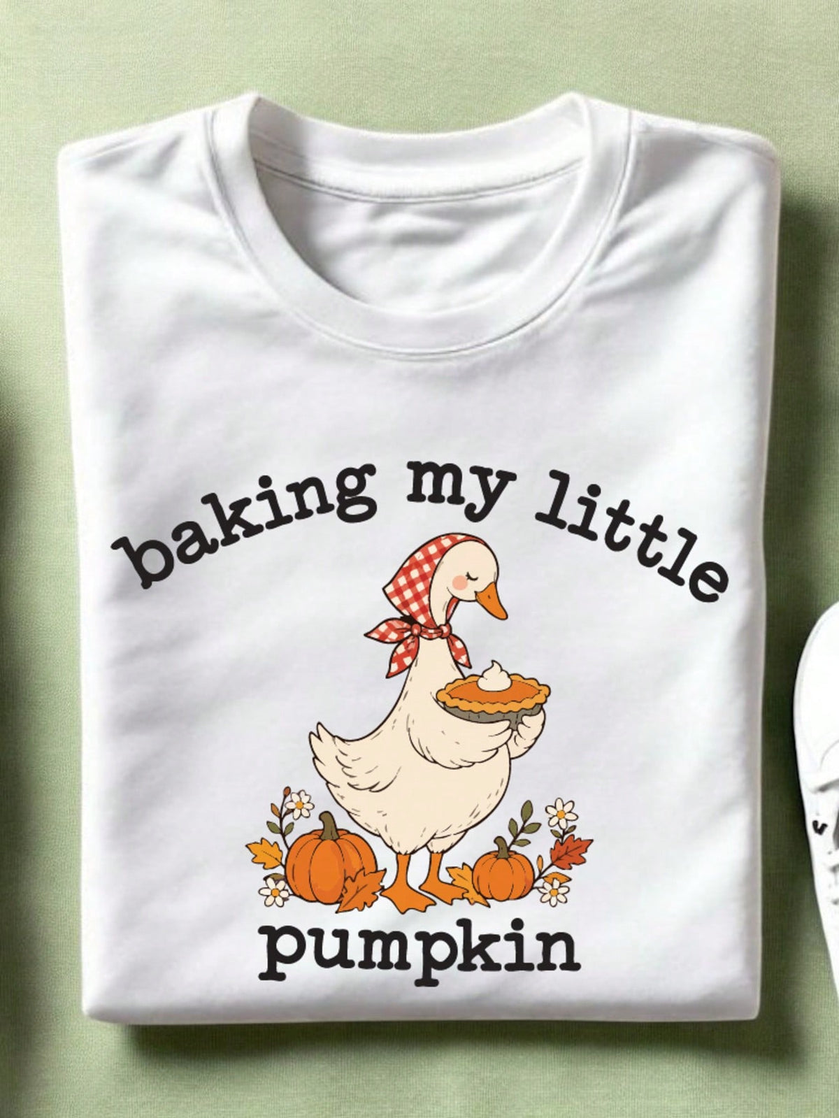 Baking My Little Pumpkin Pregnancy Unisex T-Shirt