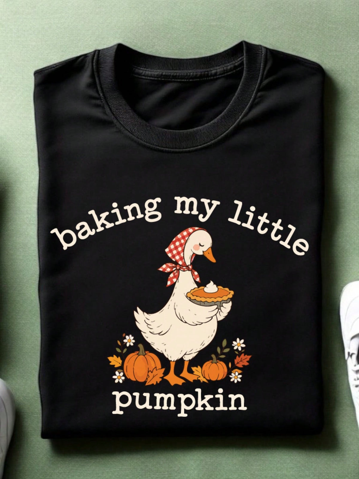Baking My Little Pumpkin Pregnancy Unisex T-Shirt