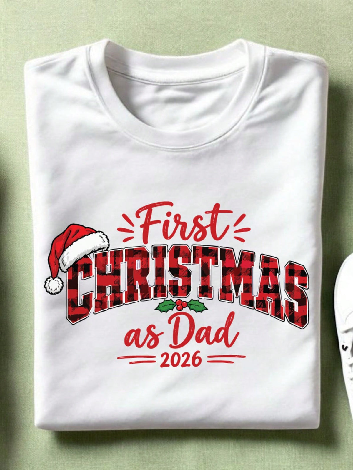 1PC First Christmas As Dad And Mom Unisex T-Shirt