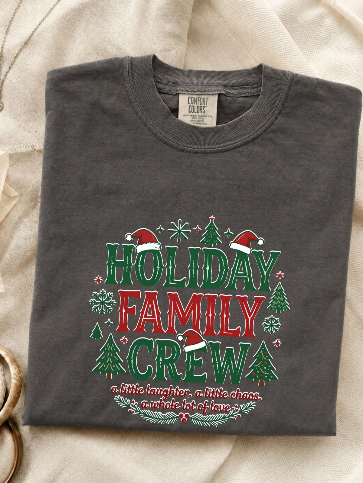 Holiday Family Crew T-Shirt