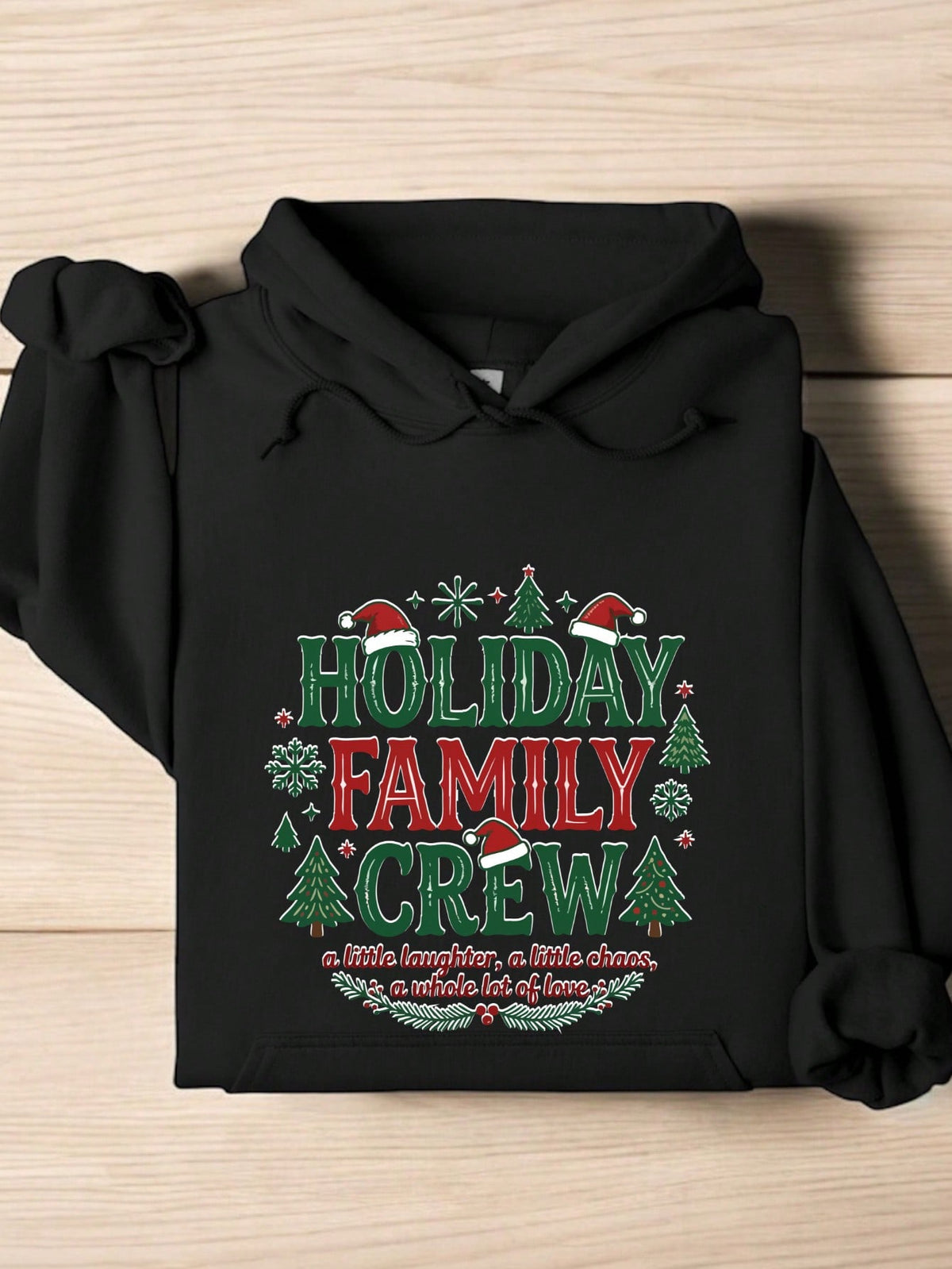 Holiday Family Crew Hoodie