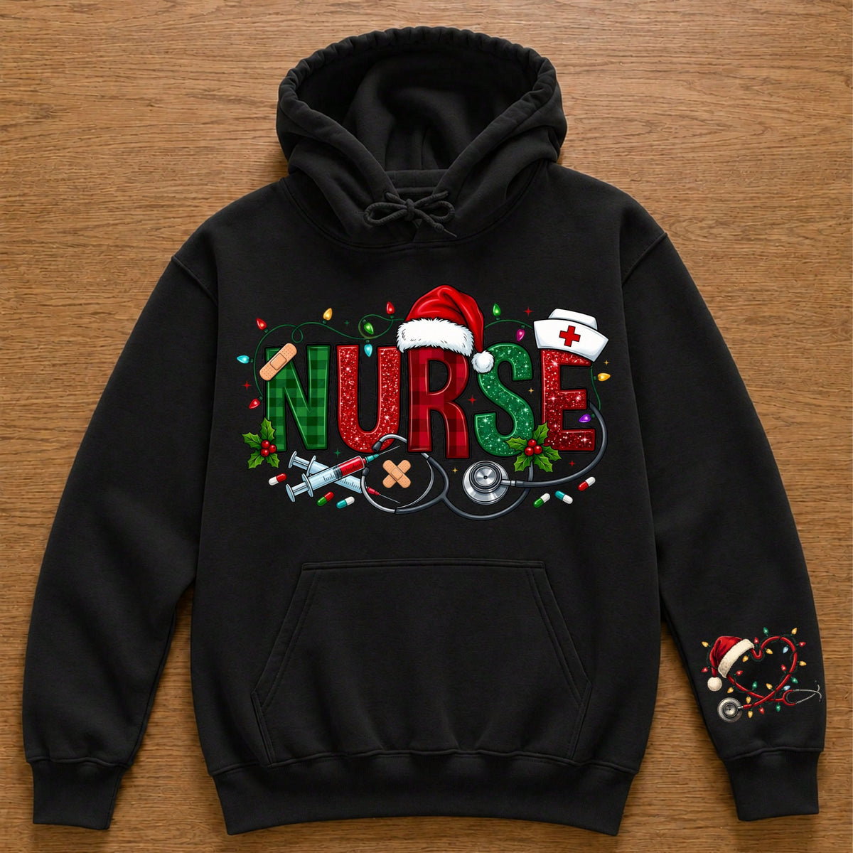 Christmas Nurse Hoodie