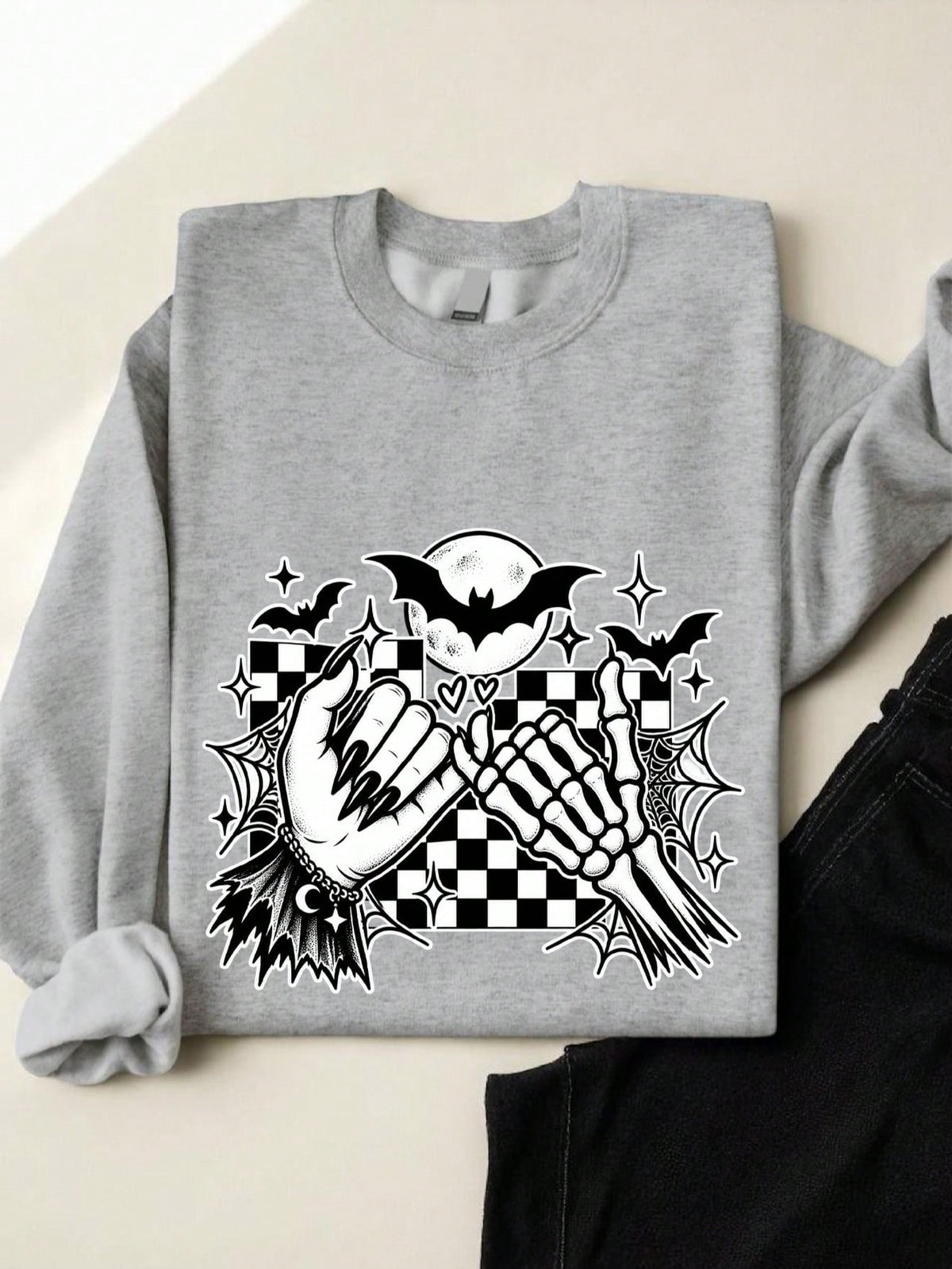Skeleton Hands Sweatshirt