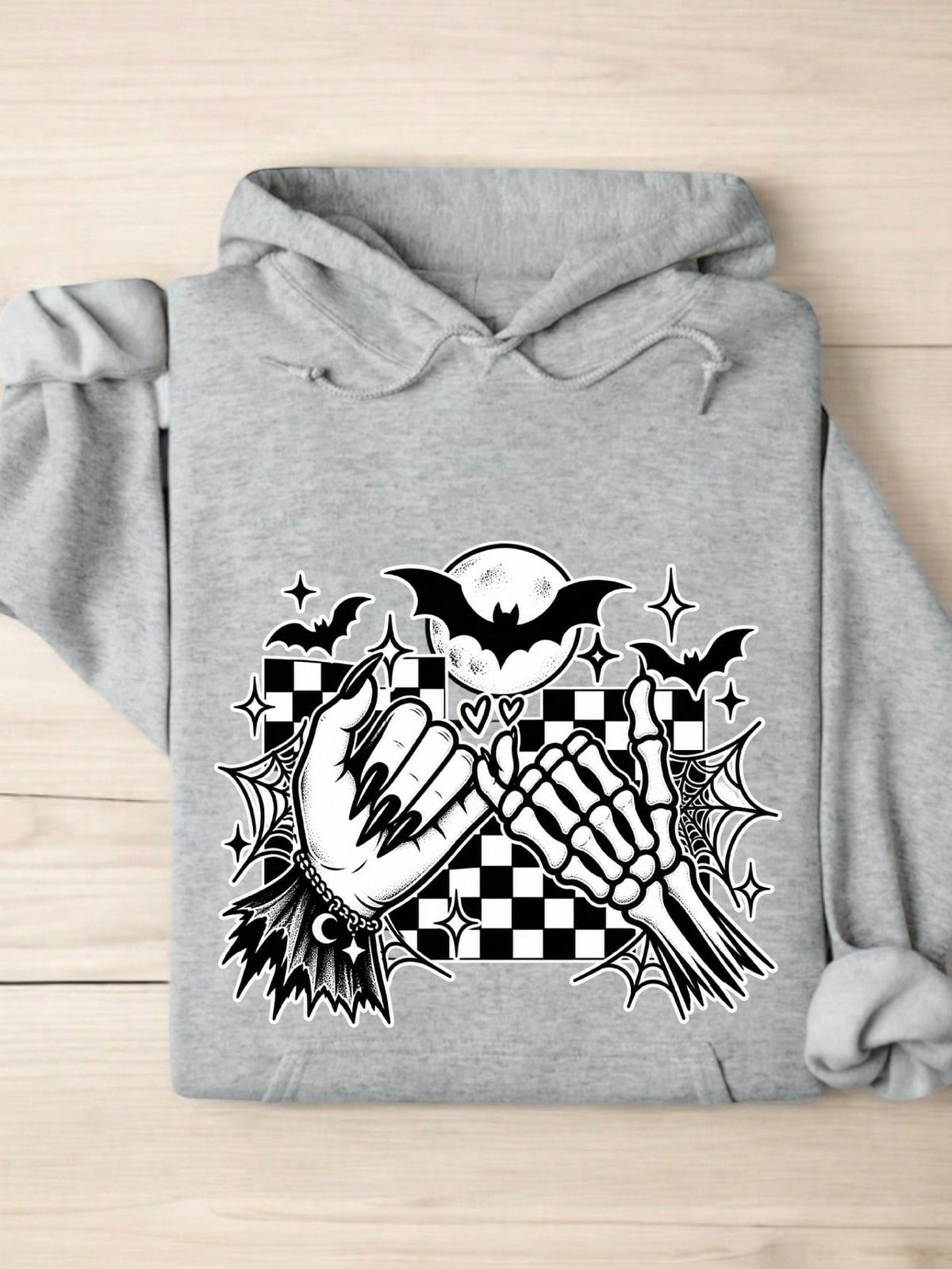 Skeleton Hands Hoodie