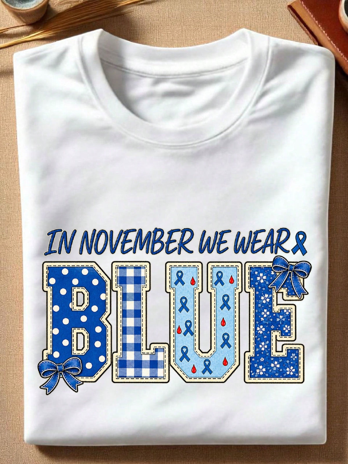 In November We Wear Blue T-Shirt